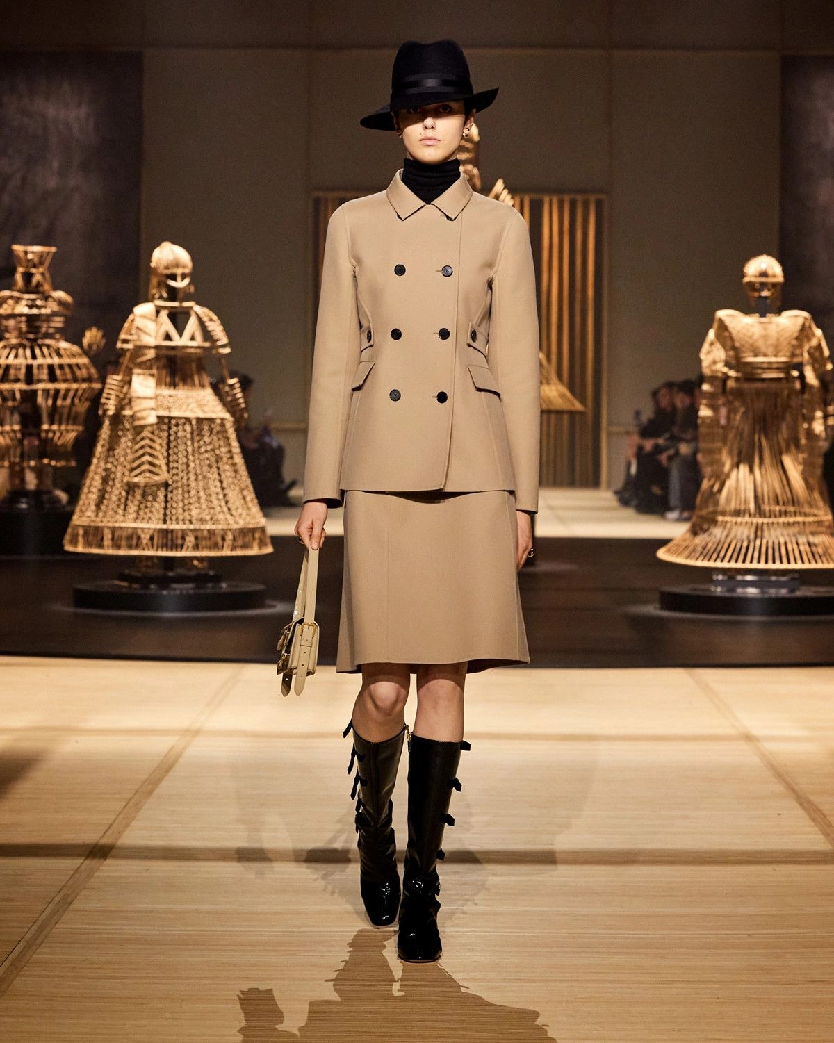 Dior o1bcso1str0226 Size:OS/Diorunway Fedora in Black Size ONE SIZE - 9 Thumbnail