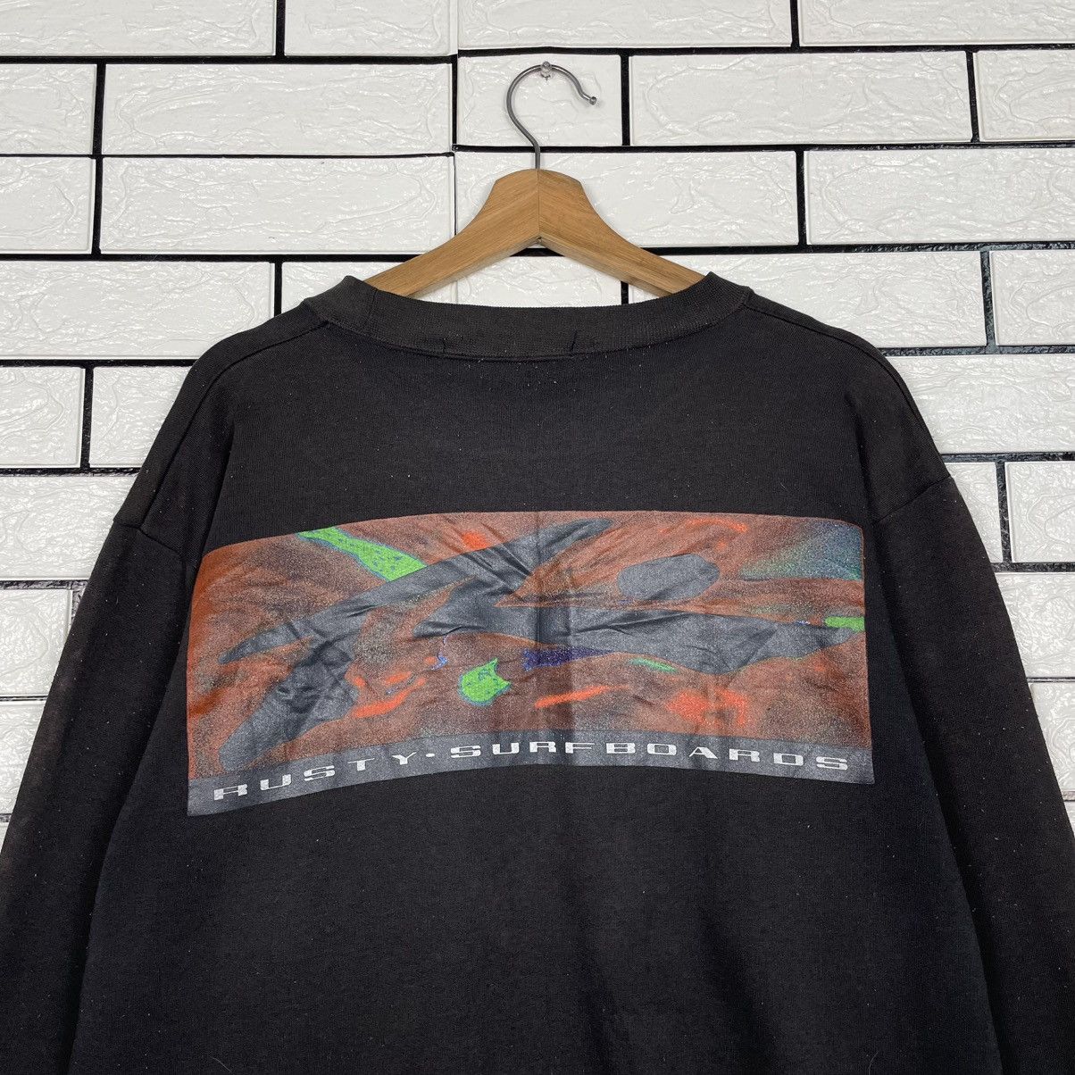 Japanese Brand Rusty Brand Crewneck Sweatshirt Size US L / EU 52-54 / 3 - 8 Thumbnail