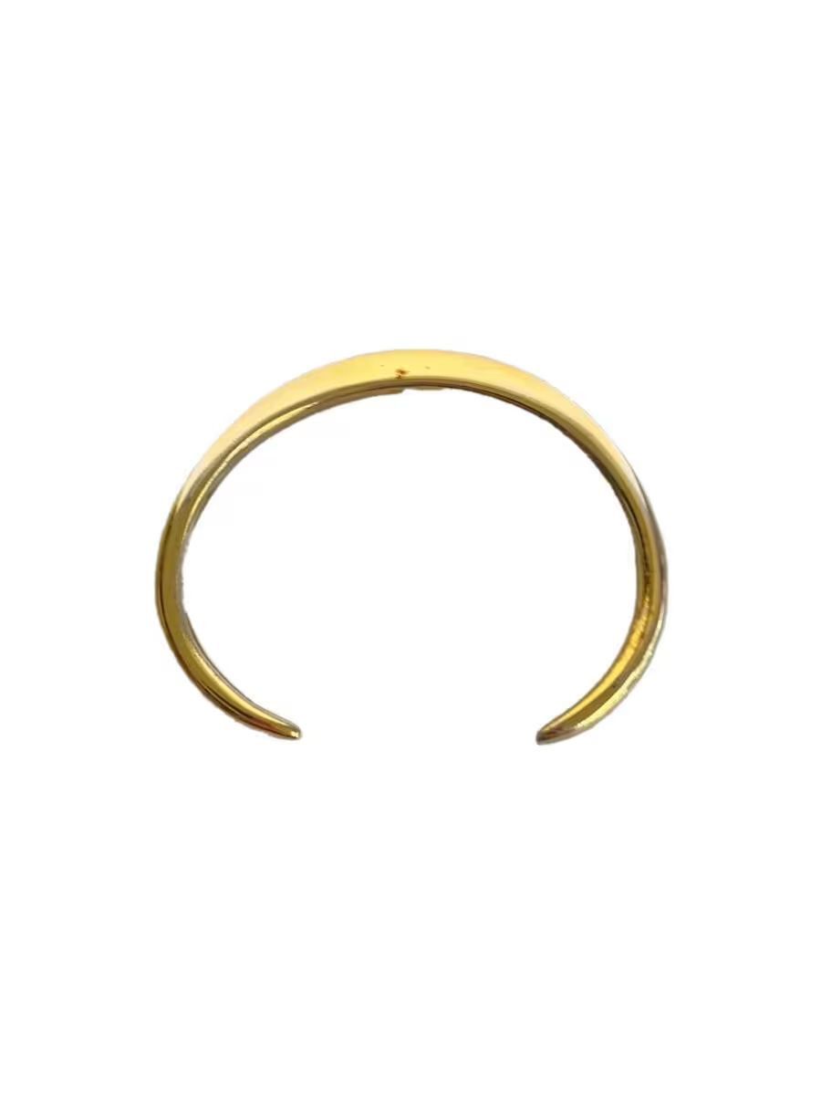 image of Undercover 0.925 Silver Bangle in Gold, Men's
