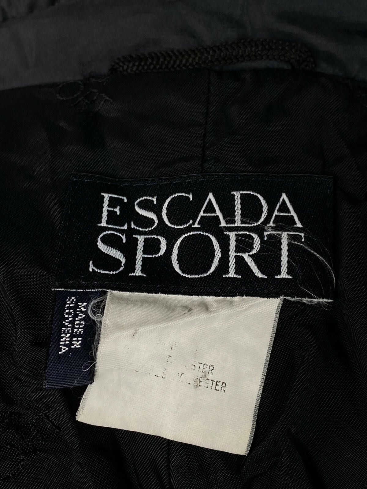 Escada Ladies Escada Sport Black Three Button Blazer Jacket Size M / US 6-8 / IT 42-44 - 10 Thumbnail