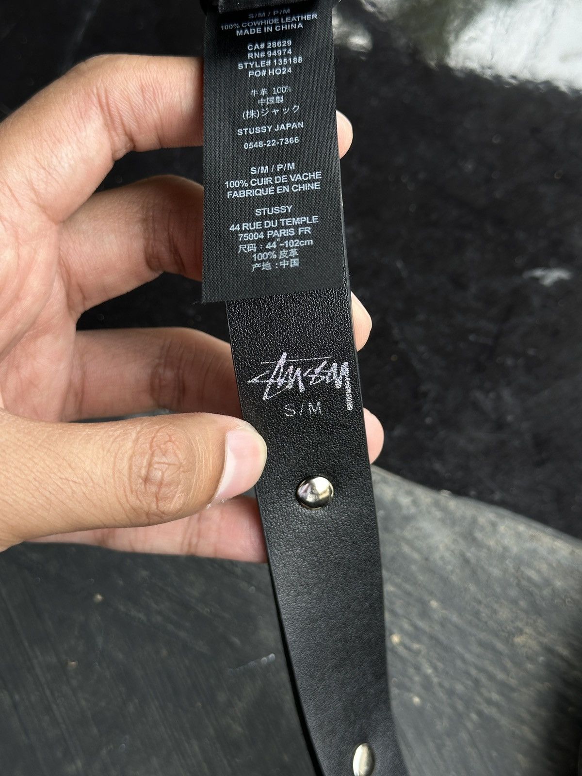 Stussy Stussy SS-Link Studded "Cheetah" belts S/M Size ONE SIZE - 3 Thumbnail