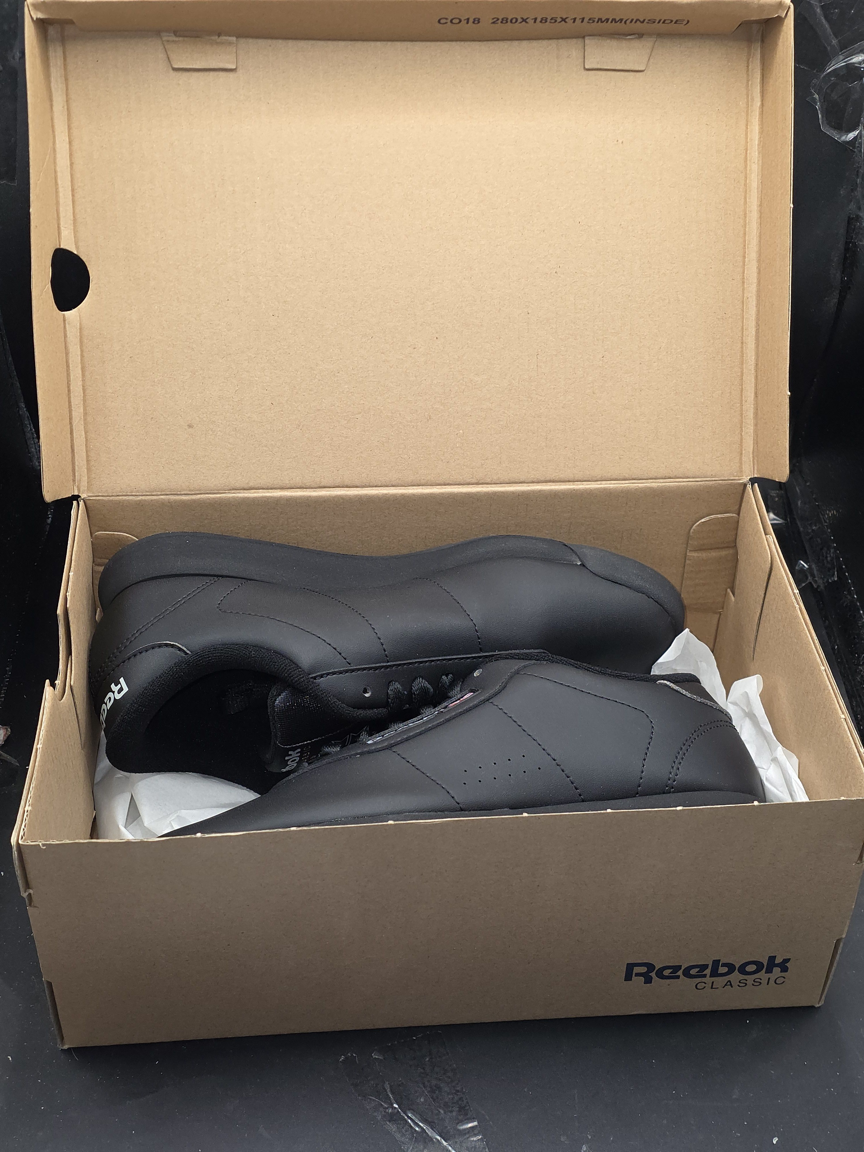 Reebok Reebok Classic Princess Black Women’s Sneakers Size 6 Wide D Size US 6 / IT 36 - 8 Thumbnail