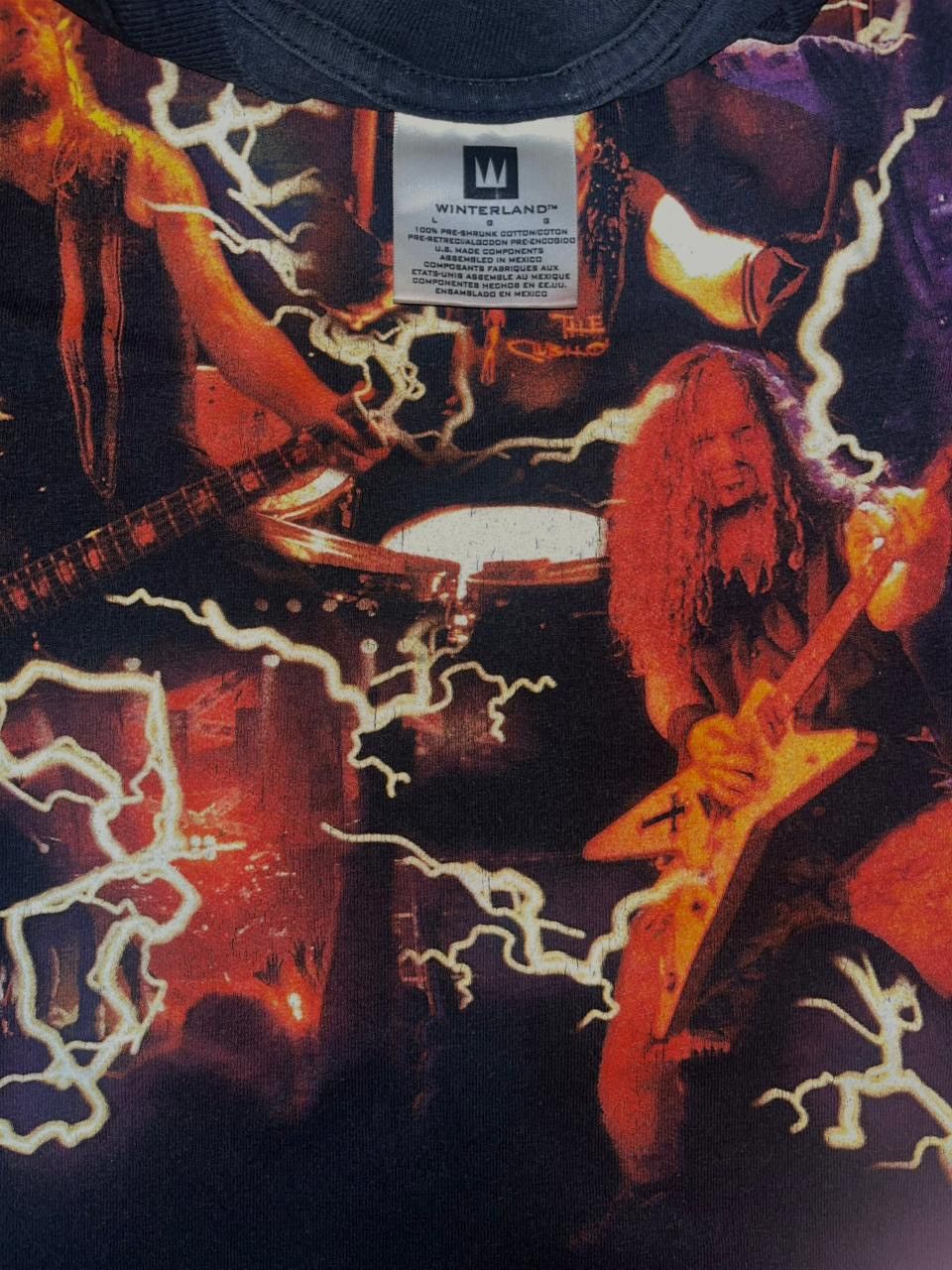 Vintage Vintage T-shirt Pantera Tour 2000 Size US XL / EU 56 / 4 - 4 Thumbnail