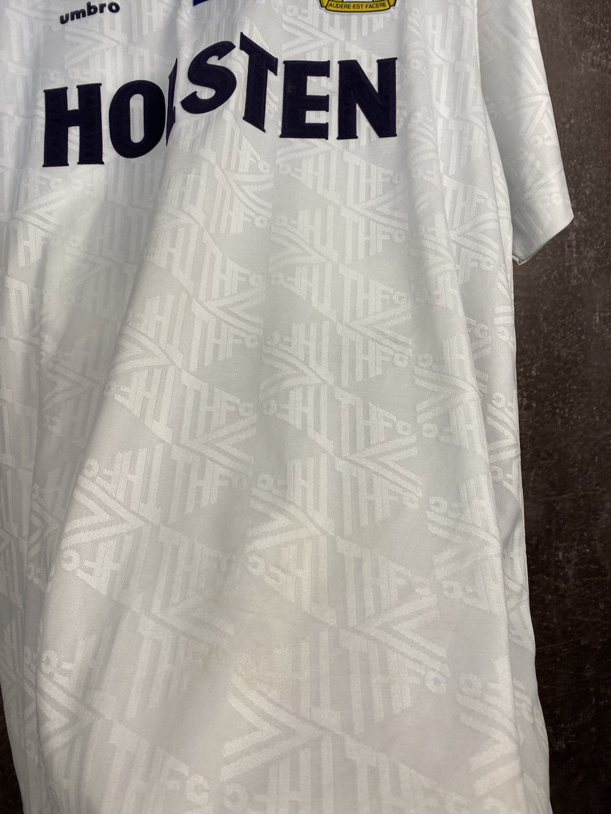 Umbro Vintage Tottenham Hotspurs Home Jersey 1991-1993 Blockcore Size US L / EU 52-54 / 3 - 12 Thumbnail