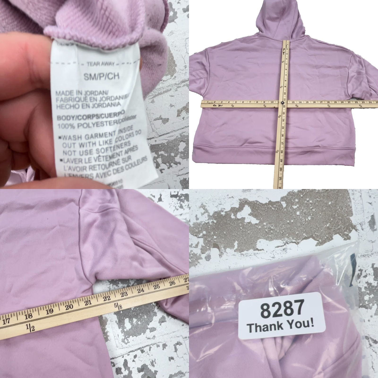 Under Armour VINTAGE Under Armour Hoodie Women XL Pink Sweatshirt Pullover Hooded Pockets Size XL / US 12-14 / IT 48-50 - 8 Thumbnail