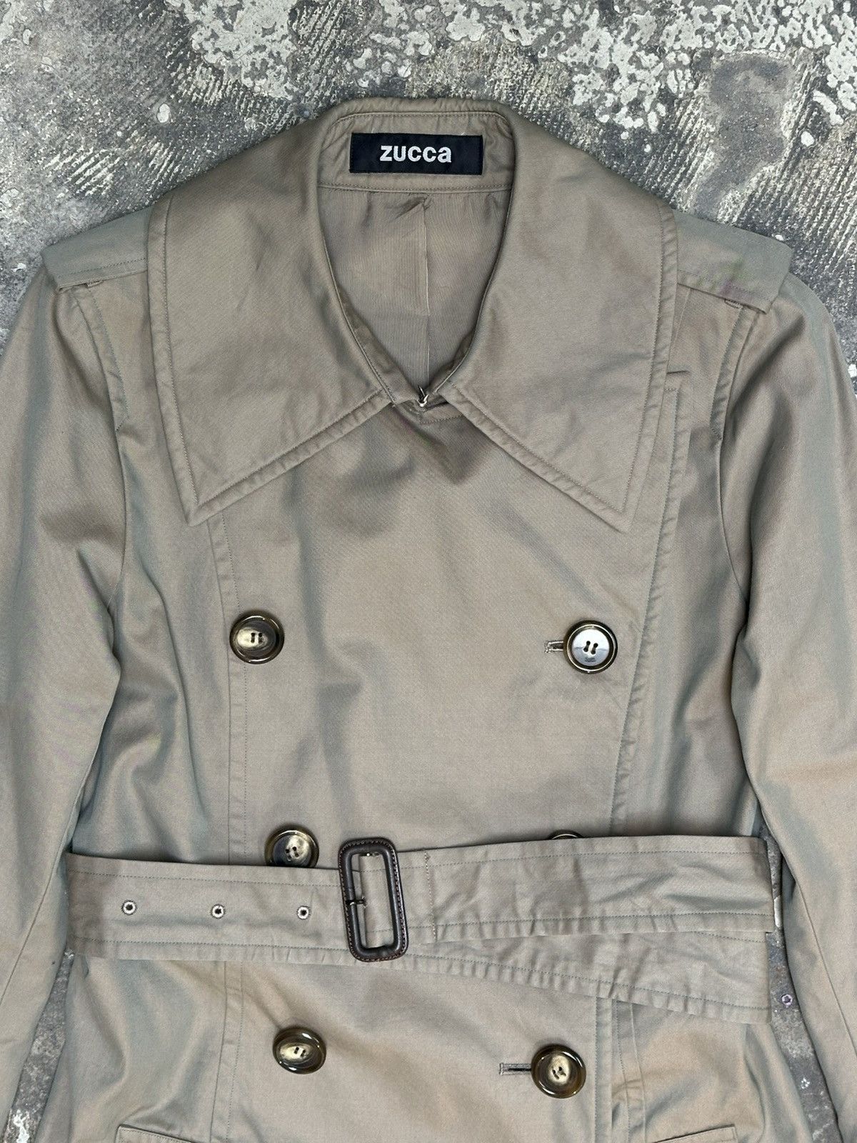 Zucca Japanese designer Zucca iridescent trench coat Size M / US 6-8 / IT 42-44 - 2 Thumbnail