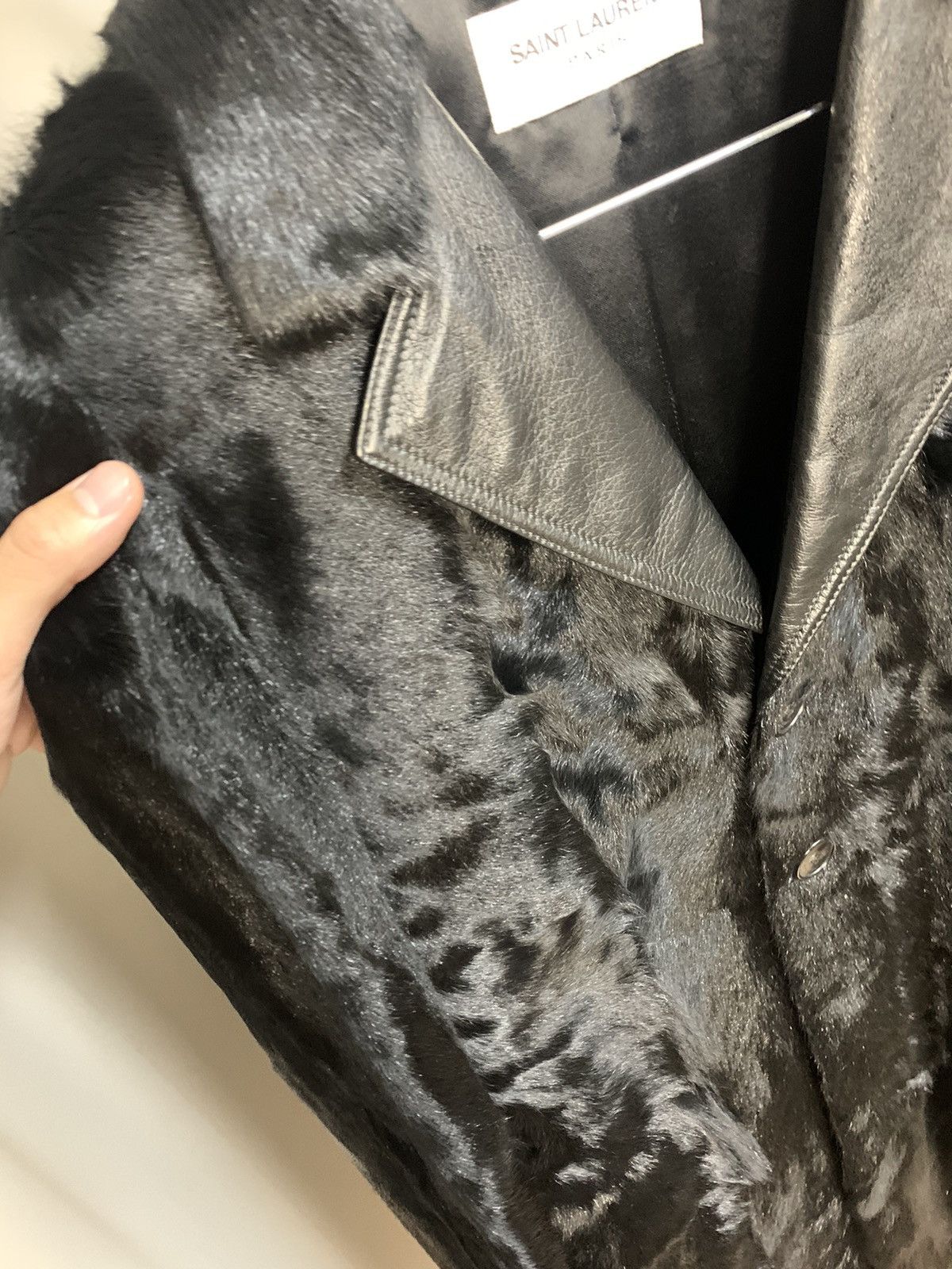 Saint Laurent Paris Saint Laurent 2016FW Goat Fur Coat Size US M / EU 48-50 / 2 - 4 Thumbnail