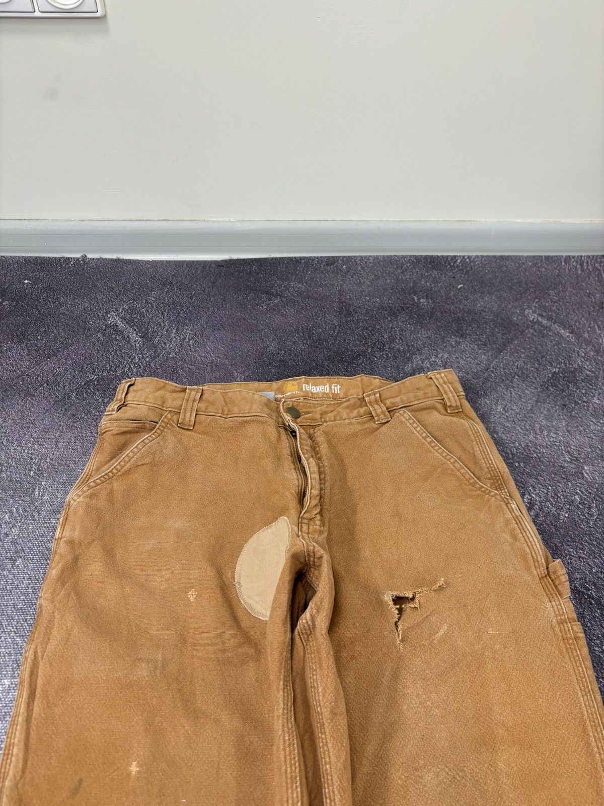 Carhartt Vintage Carhartt Work USA Hype Relaxed Fit Pants Jeans Size US 34 / EU 50 - 13 Thumbnail