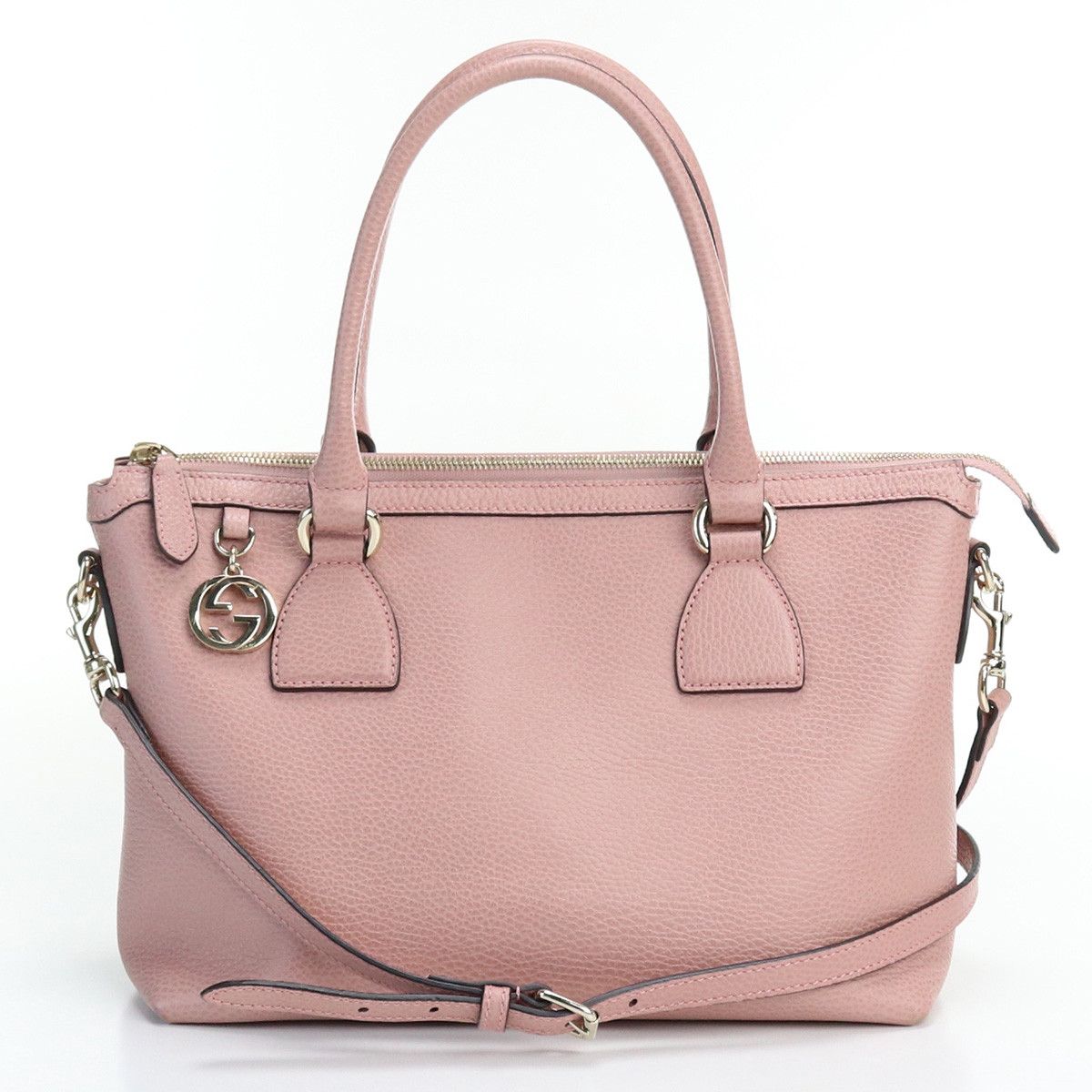 image of Gucci Hanbag 2Way Bag Tote Bag in Pink, Women's
