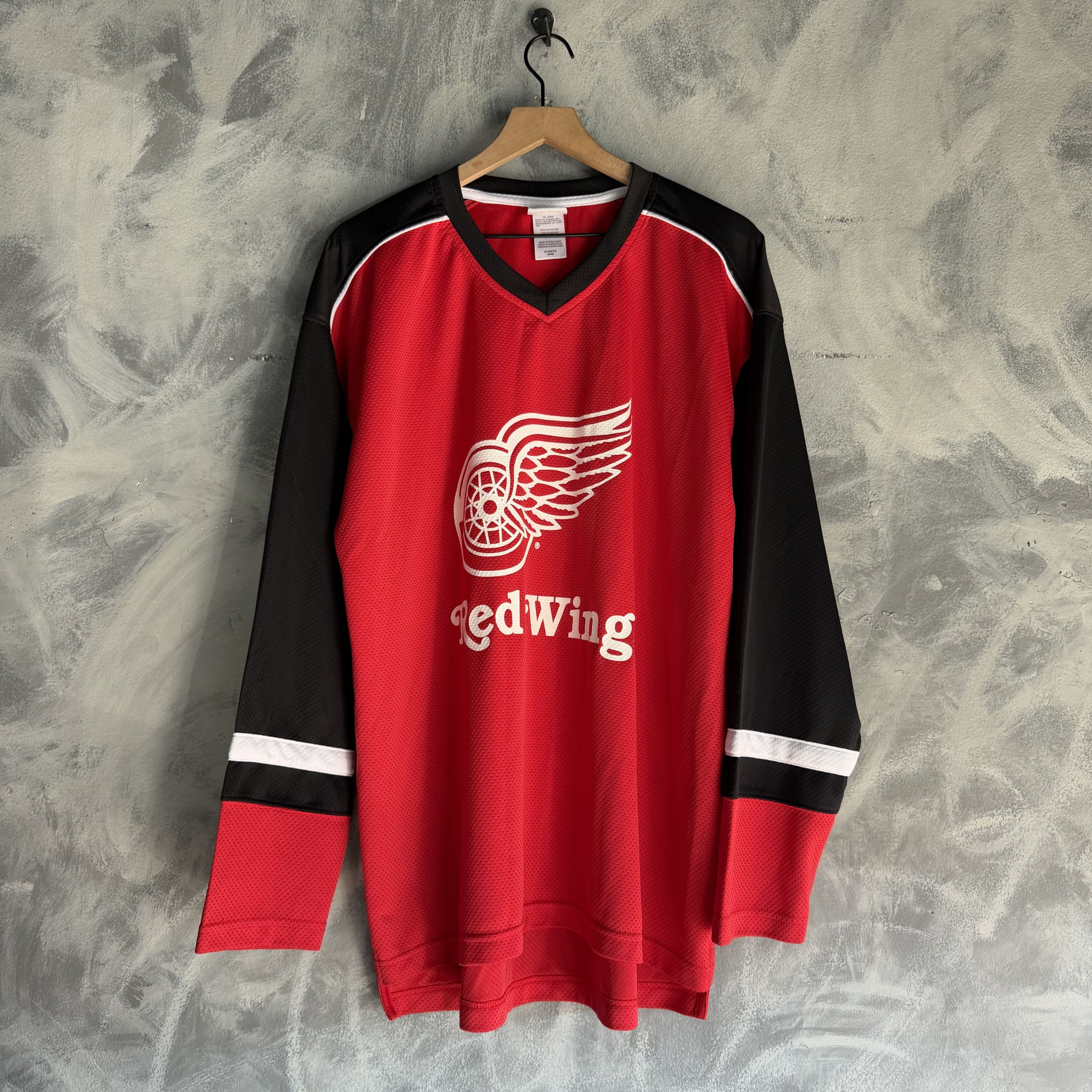 NHL Vintage Detroit Red Wings Shirt Mens XL NHL Hockey Size US XL / EU 56 / 4 - 1 Thumbnail