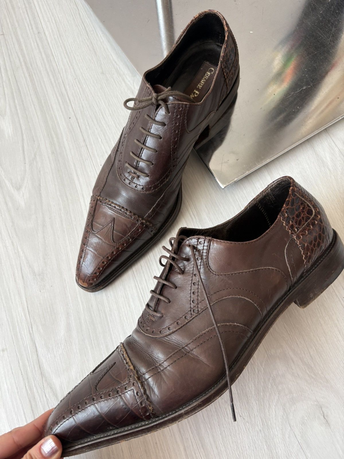 Paciotti Cesare Paciotti oxfords Size US 10 / EU 43 - 14 Thumbnail