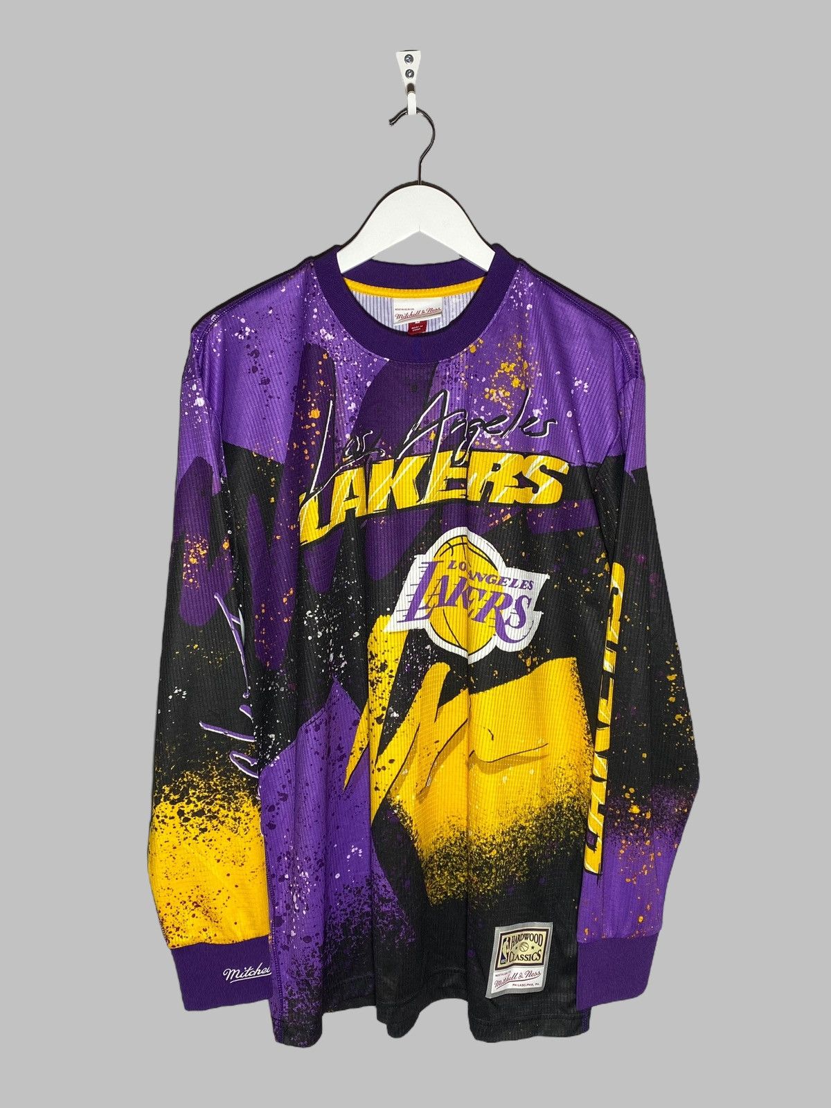 Mitchell & Ness 🔥 Y2K LAKERS MITCHELL & NESS LONGSLEEVE KOBE SHAQ DRIP Size US L / EU 52-54 / 3 - 1 Thumbnail