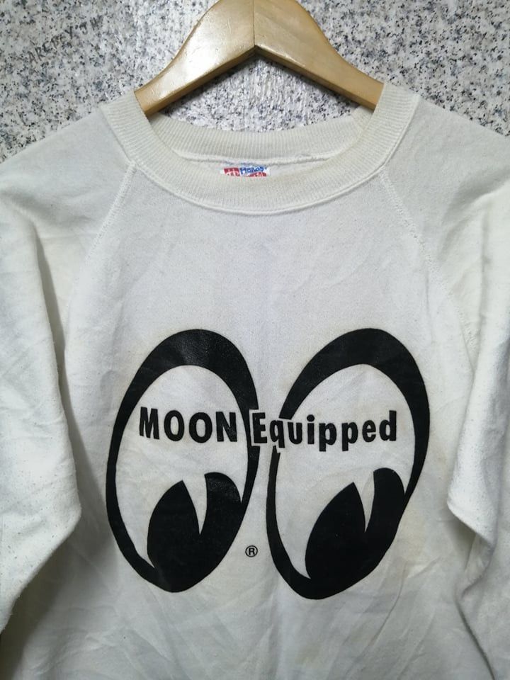 Vintage 90s Vintage MoonEyes Crewneck Size US M / EU 48-50 / 2 - 3 Thumbnail