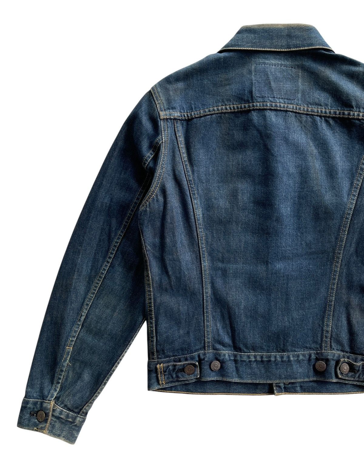 Levi's Vintage Clothing Vintage Levis Big E Lot 71557 Denim Trucker Jacket Size US S / EU 44-46 / 1 - 7 Thumbnail