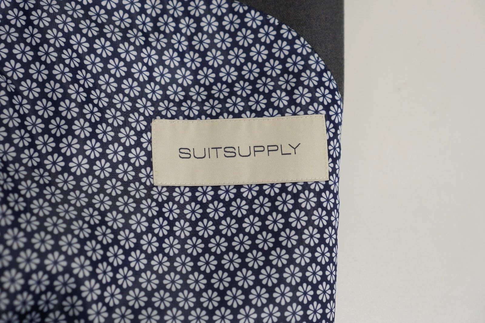 Suitsupply Men Suitsupply Blazer La Spalla Grey Loro Piano Fabric US48L Size 48L - 5 Thumbnail