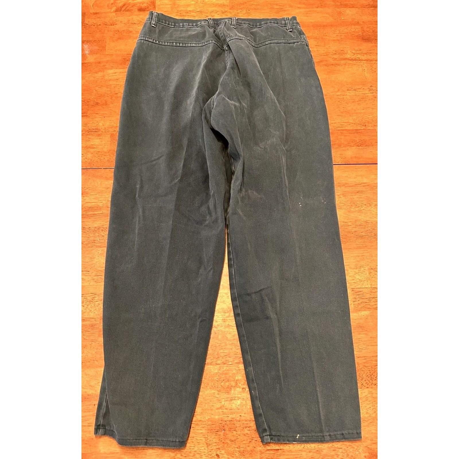 NEXT VINTAGE What’s Next? Jeans Size 20 Green 80s Talon Zipper Size 42" / US 20 - 5 Thumbnail