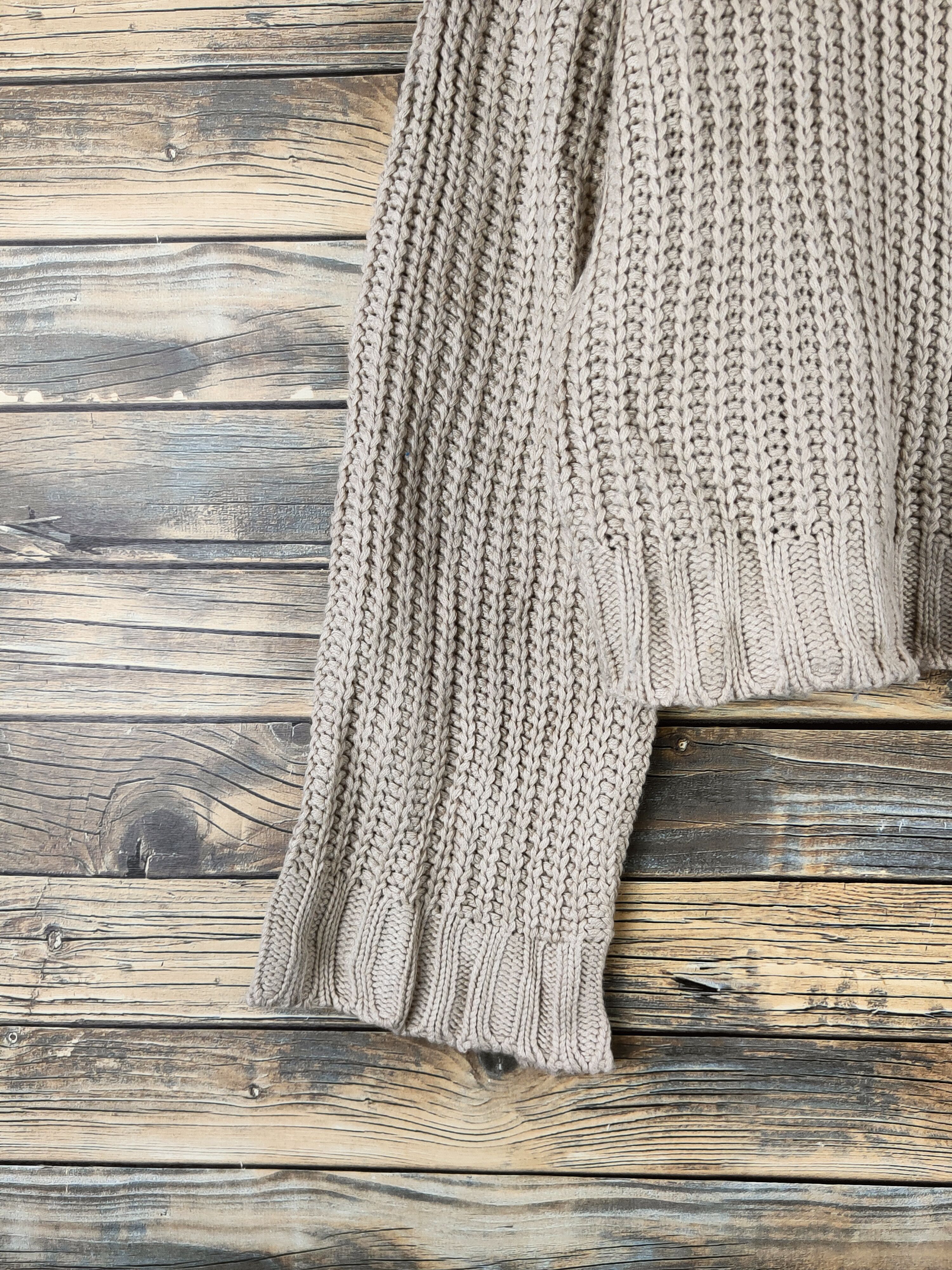 Japanese Brand DL Gogosing Beige Knitwear Cardigan #46-147 Size L / US 10 / IT 46 - 4 Thumbnail