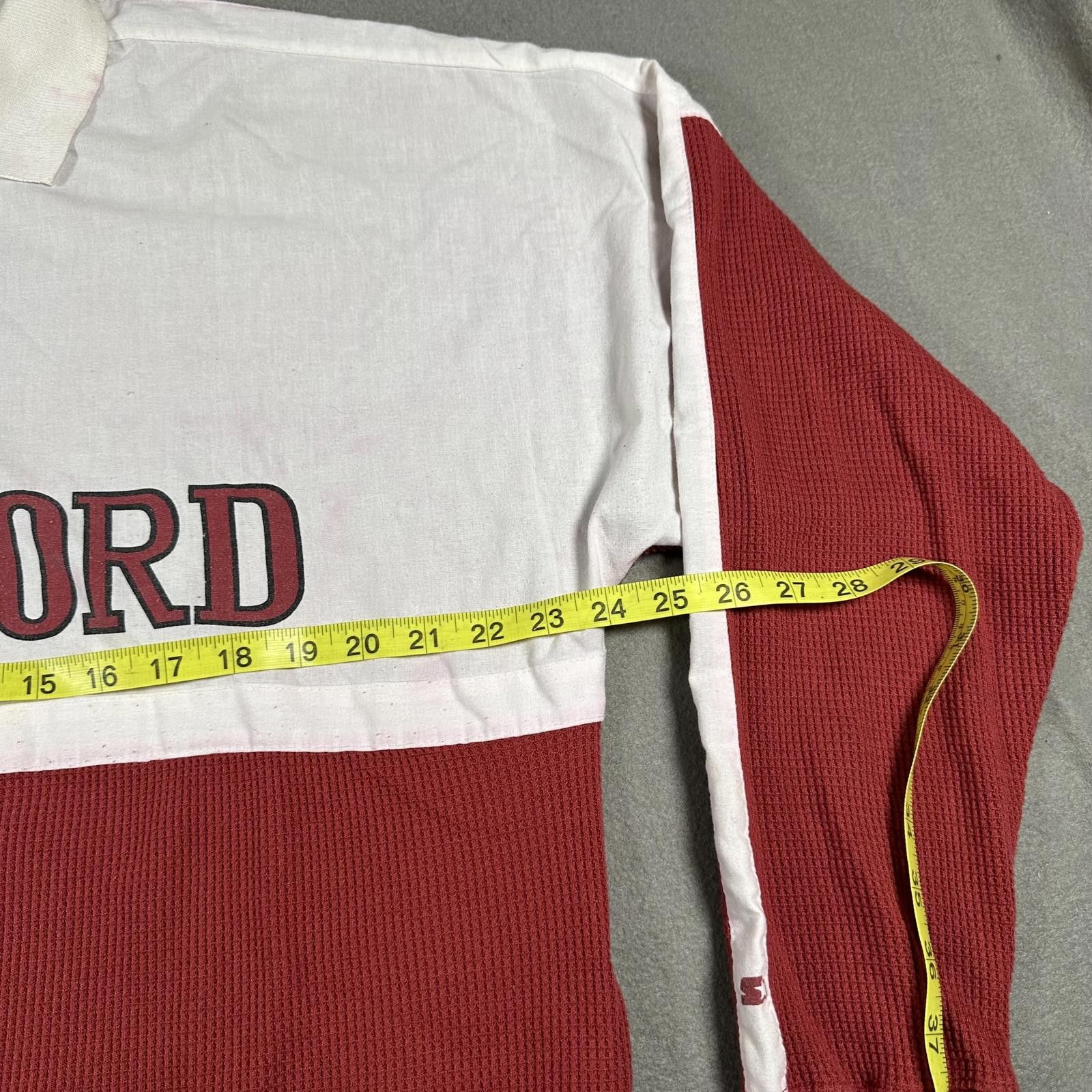 Starter Starter Men Long Sleeve Polo Shirt Waffle knit Stanford L Size US M / EU 48-50 / 2 - 6 Thumbnail