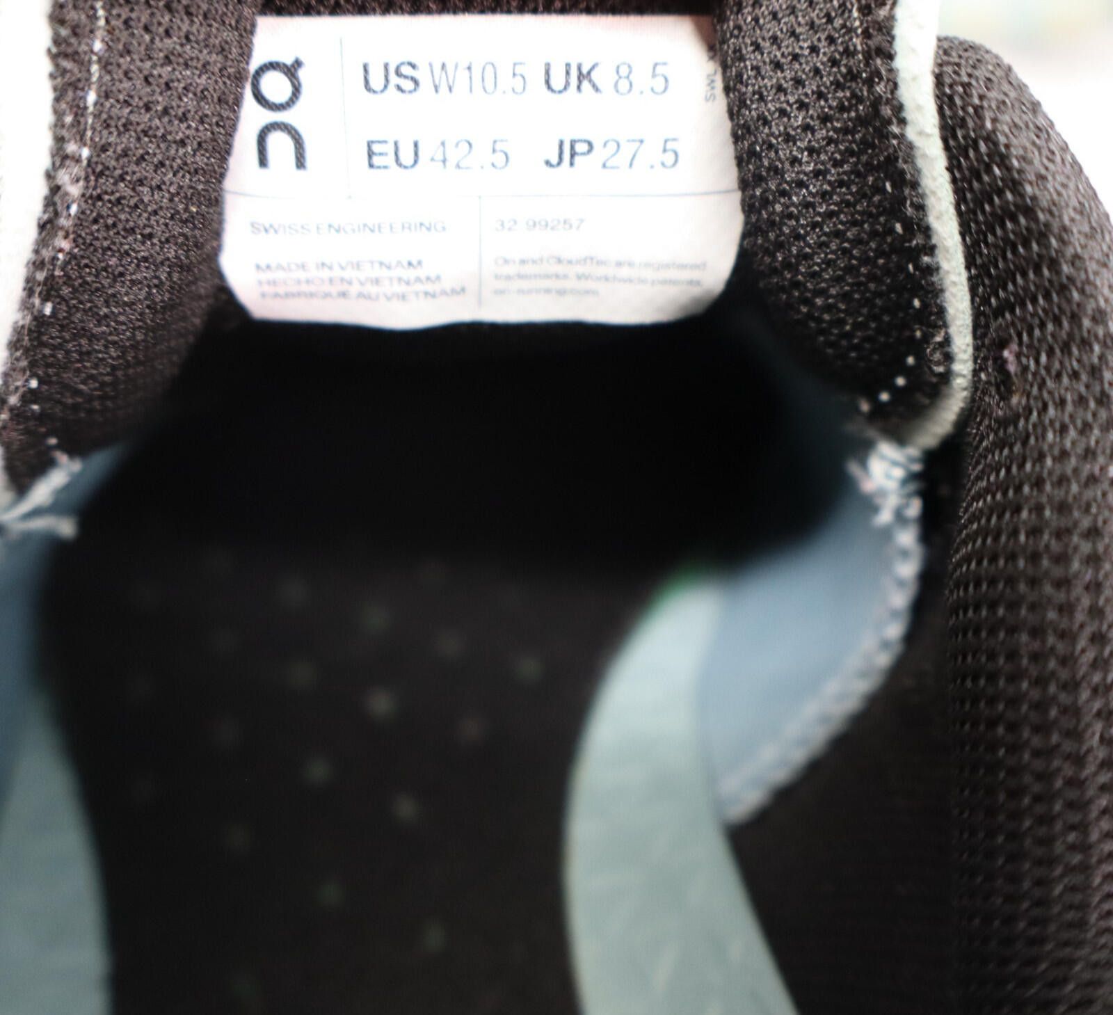 On On Cloud Cloudventure Peak Trail Shoes Womens Sz 10.5 Black Size US 10.5 / IT 40.5 - 11 Thumbnail