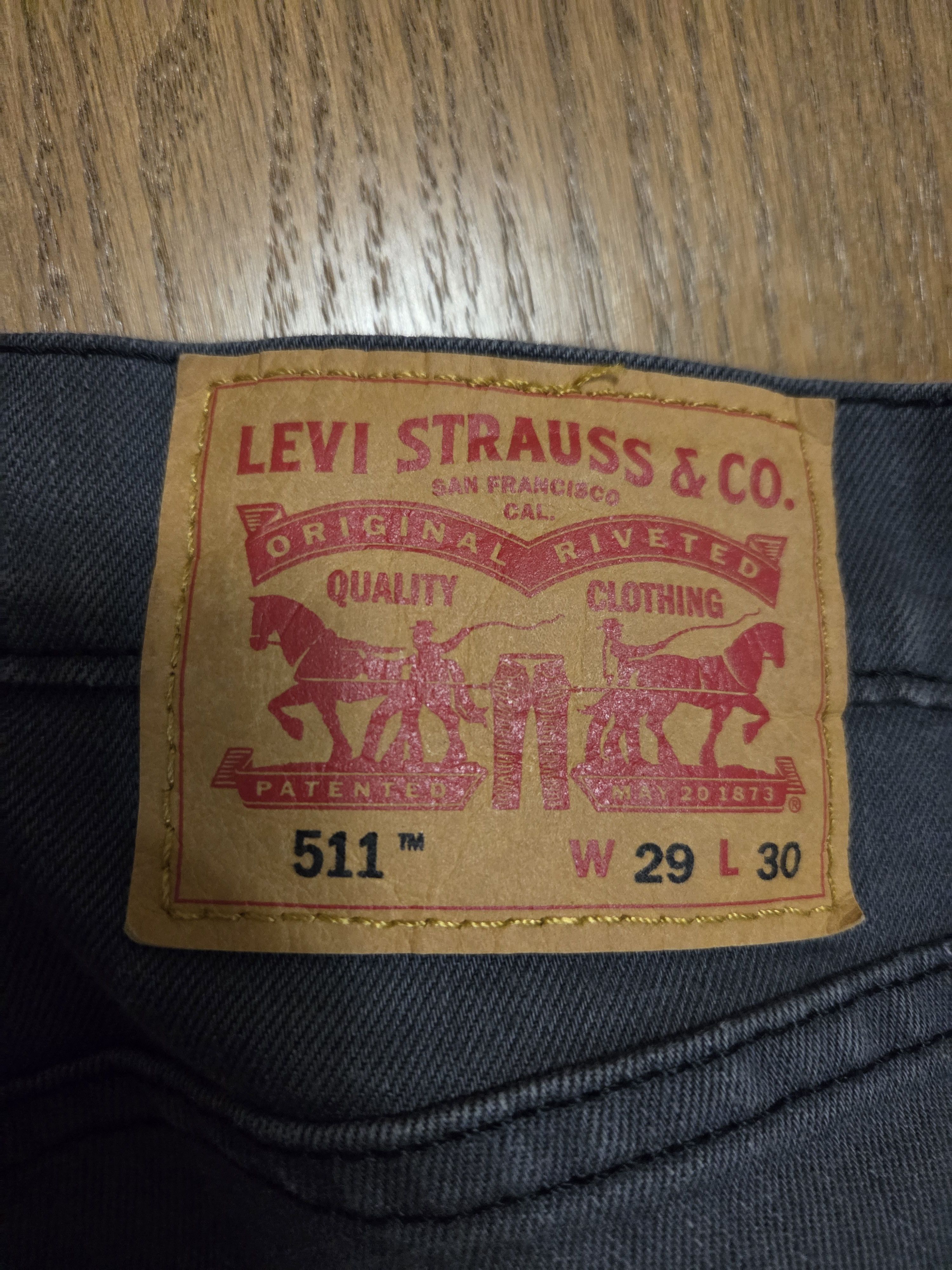 Levi's Levi's Grey Denim Jeans Size US 29 - 1 Thumbnail