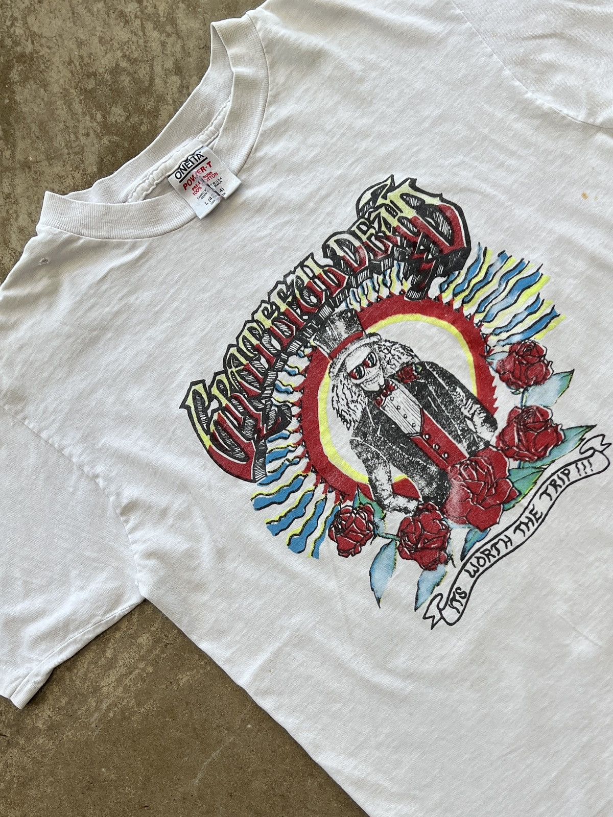 Band Tees Vintage Grateful Dead Worth the Trip California Tee Large Size US L / EU 52-54 / 3 - 1 Thumbnail