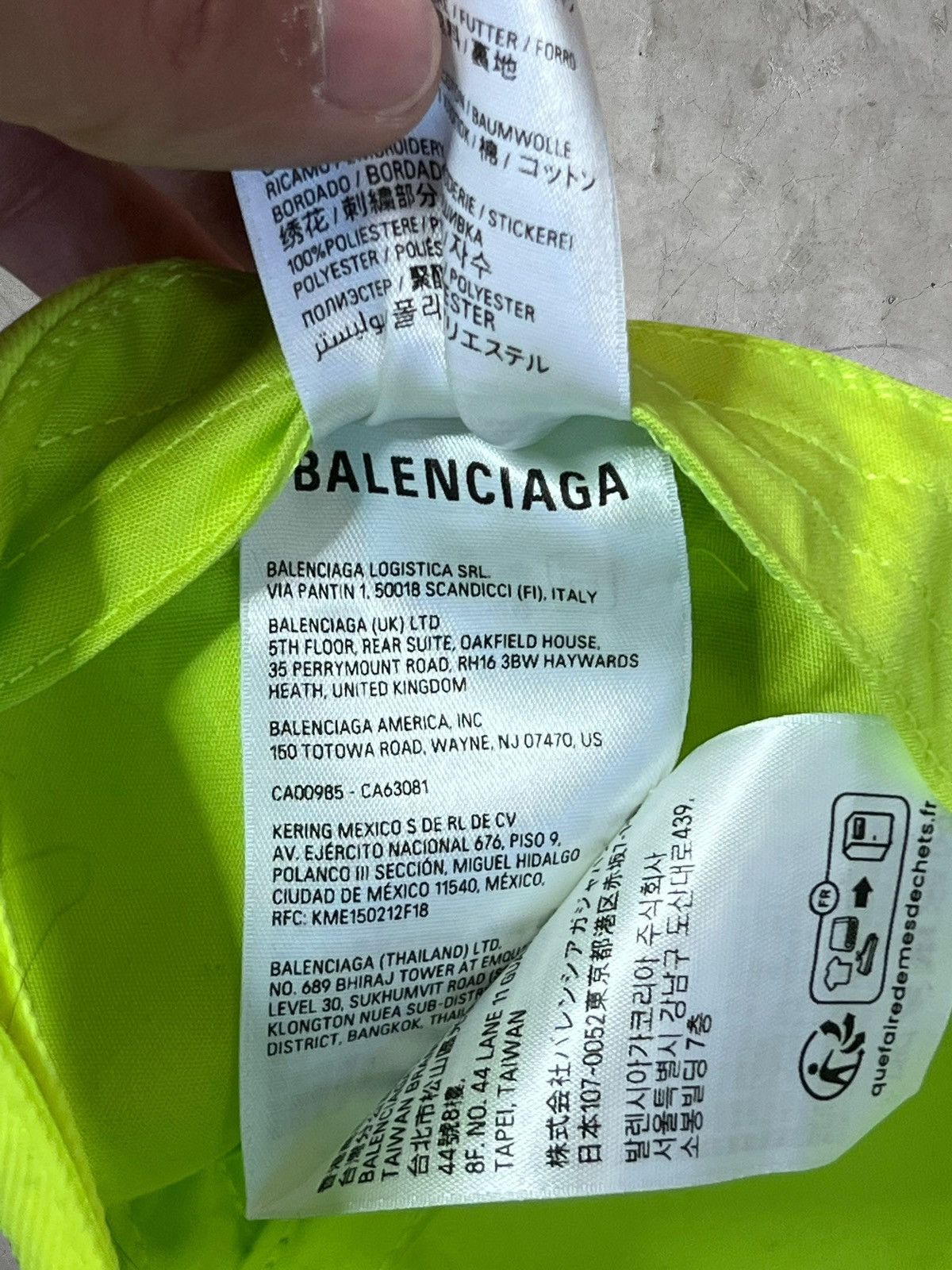 Balenciaga Balenciaga Paris Hat Size ONE SIZE - 9 Thumbnail