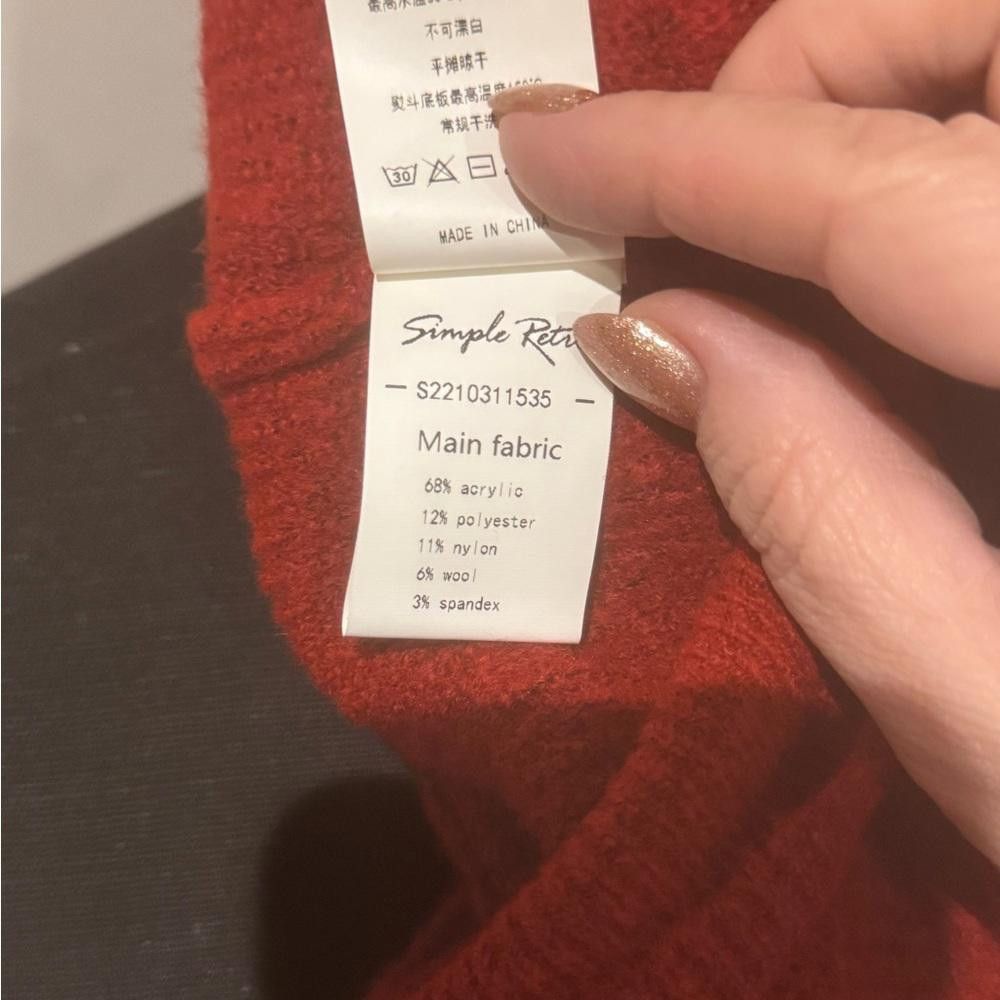 Designer Simple Retro sweater - size S Size S / US 4 / IT 40 - 7 Thumbnail