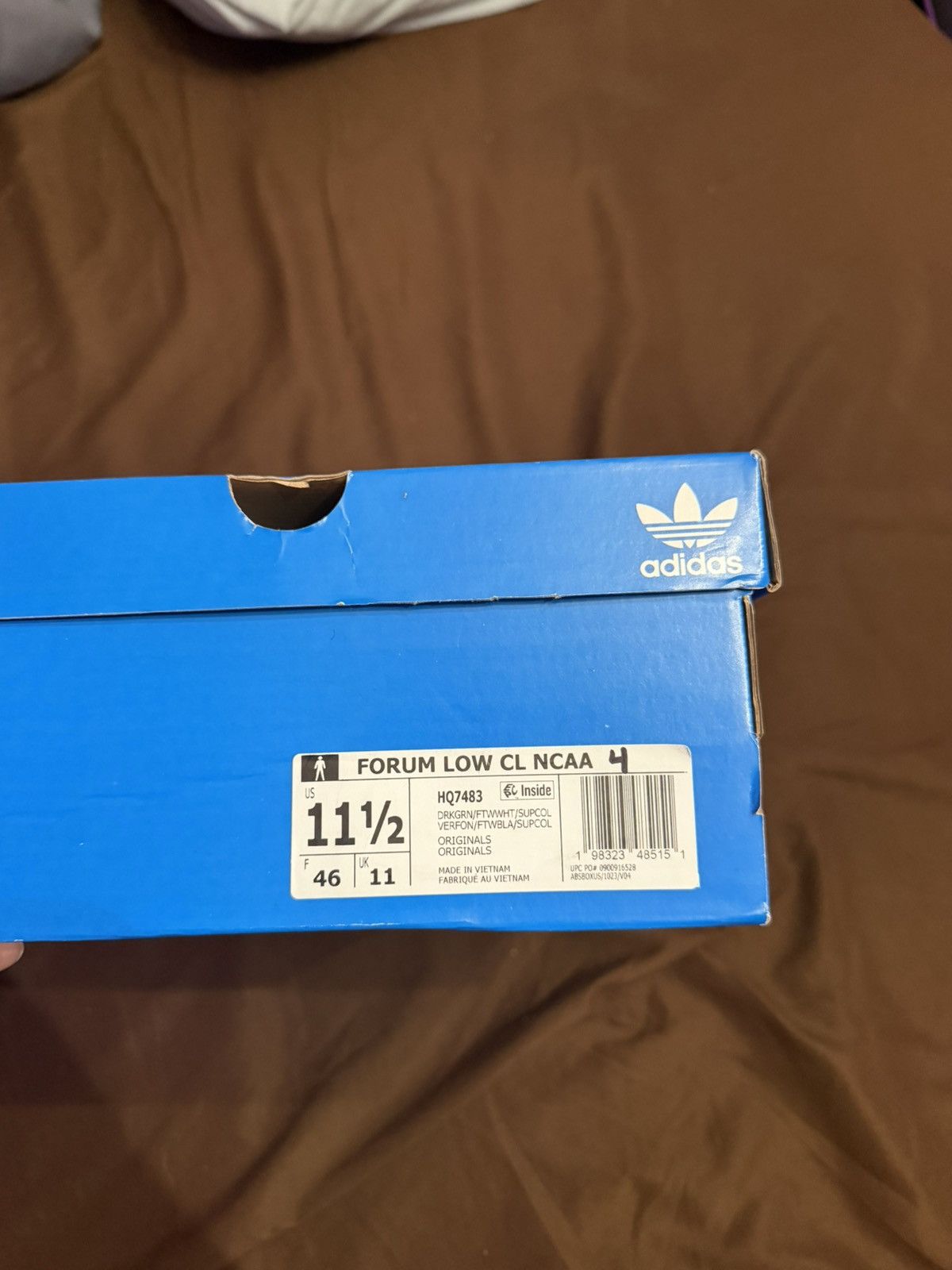 Adidas Player issued Adidas Forum Low Miami Hurricanes brand new Size US 11.5 / EU 44-45 - 7 Thumbnail