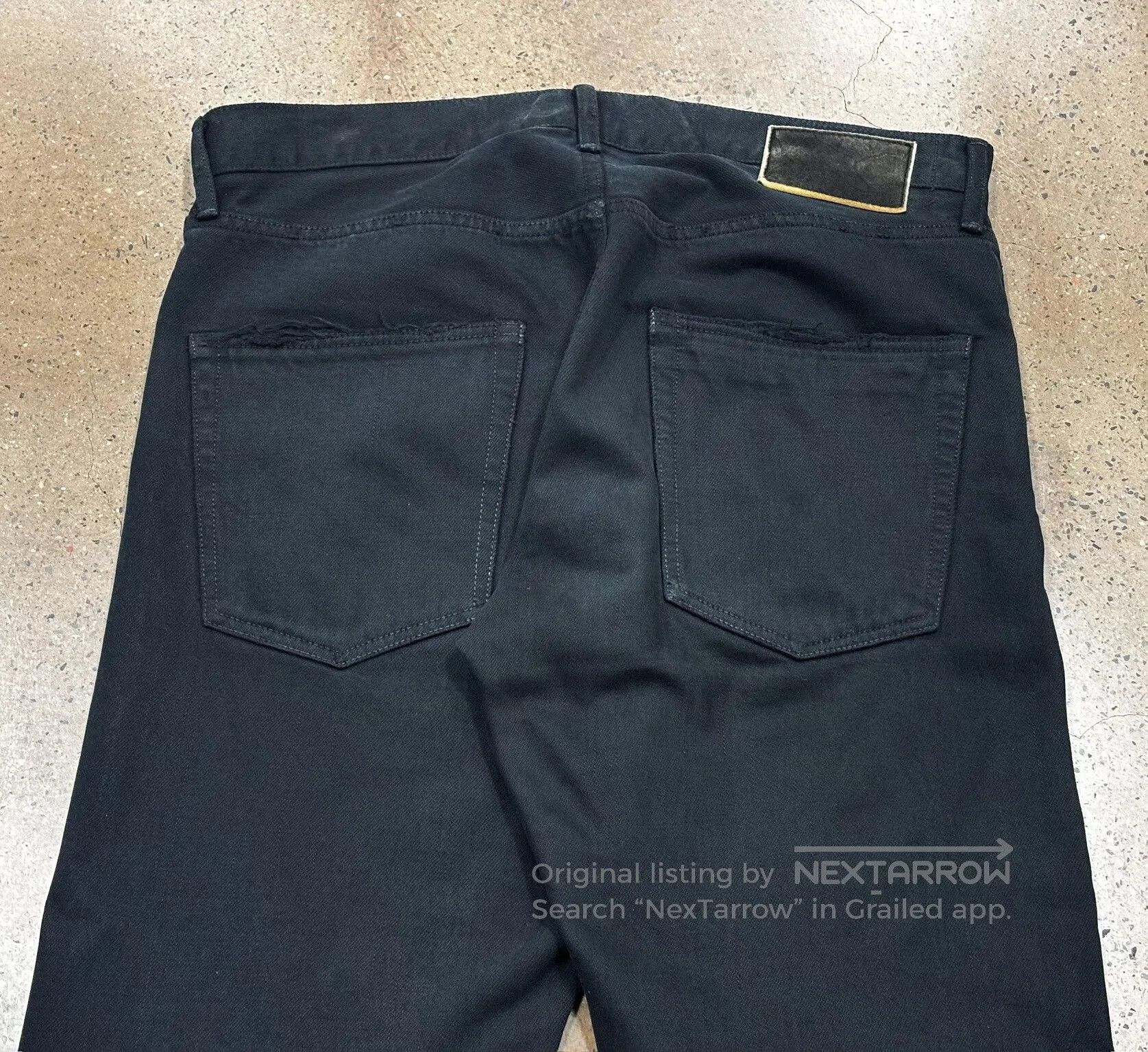 Visvim visvim damaged black jeans W34L30. Size US 34 / EU 50 - 7 Thumbnail