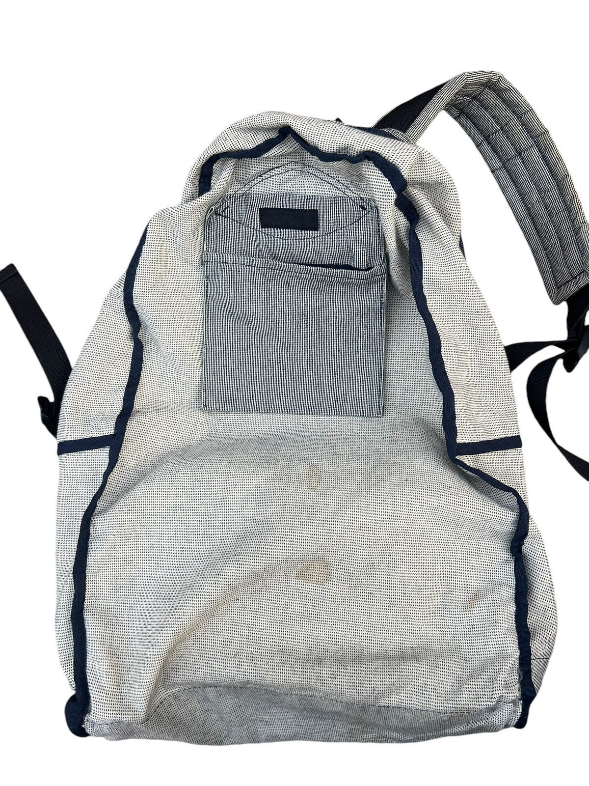 Unused Unused Japan Leather Cotton Backpack Bag Size ONE SIZE - 22 Thumbnail