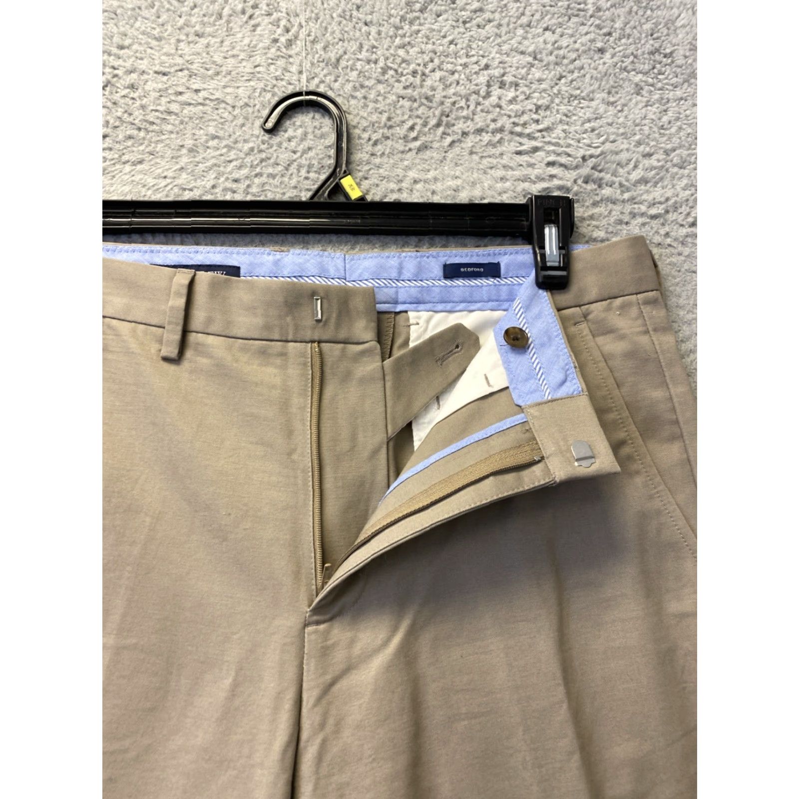 J.Crew J. Crew Chino Pants Mens 32x34 Dark Tan Cotton Straight Fit /0086 Size US 32 / EU 48 - 3 Thumbnail