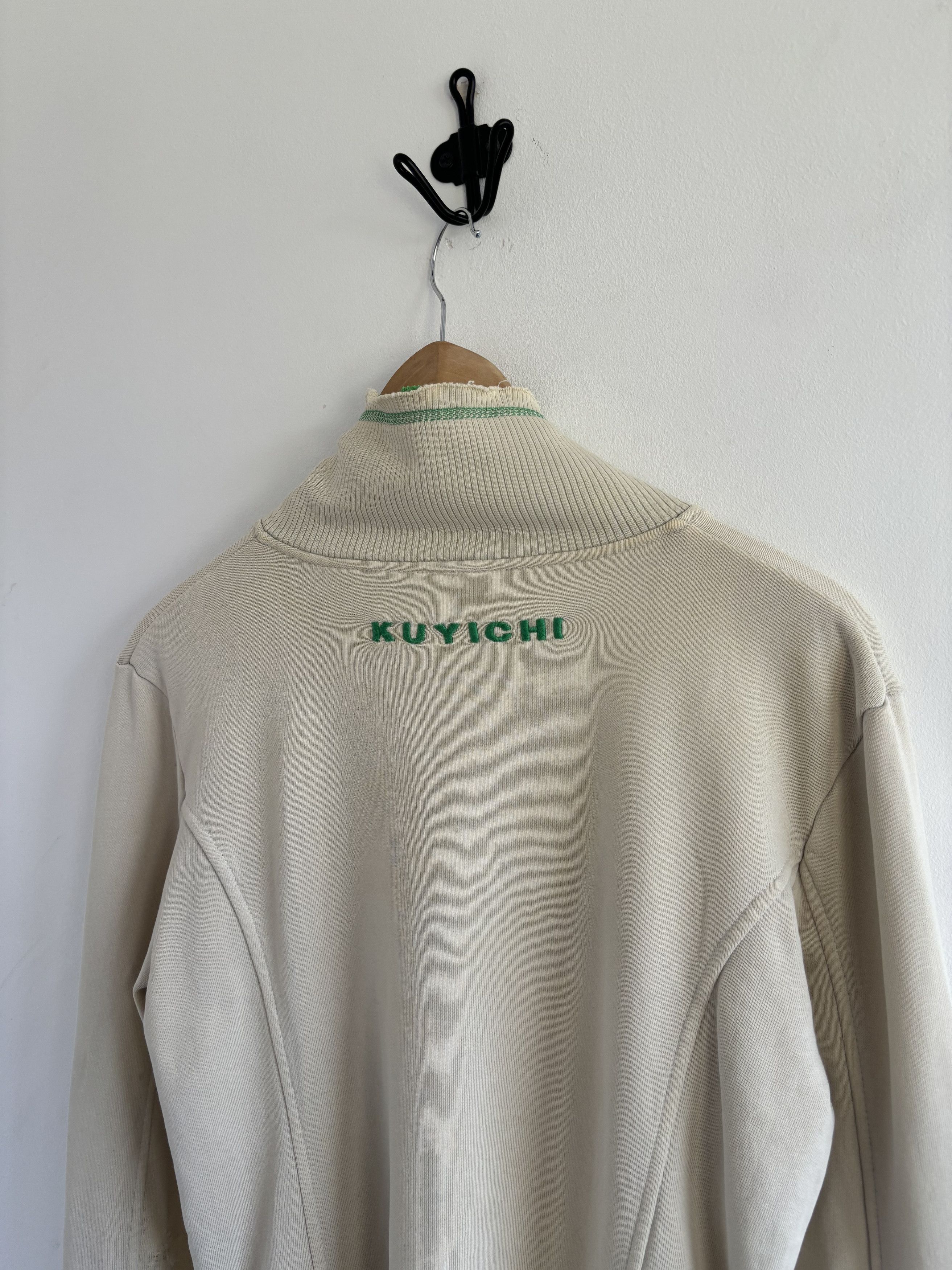 Japanese Brand Vintage KUYICHI Japanese Zip Cropped Disressed Jacket Size US M / EU 48-50 / 2 - 11 Thumbnail