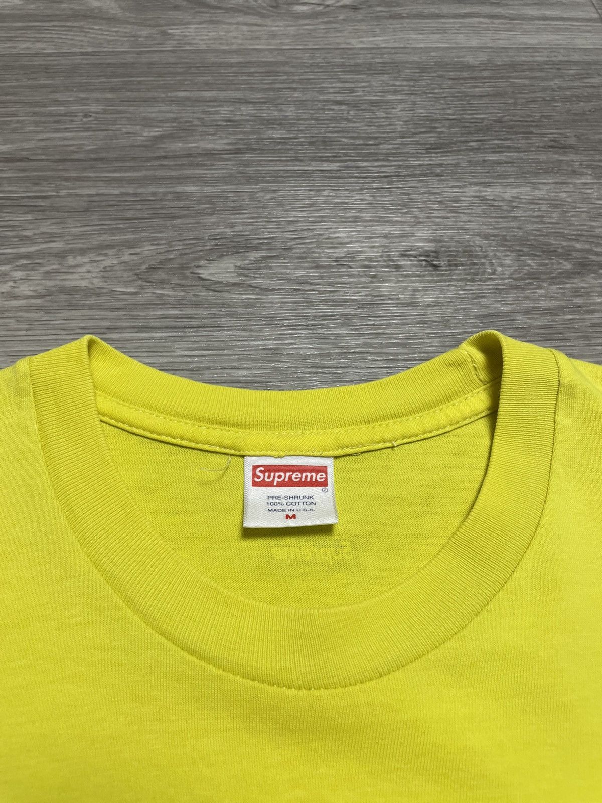 Supreme Supreme Marvin Gaye Yellow T-Shirt FW18 Size US M / EU 48-50 / 2 - 15 Thumbnail