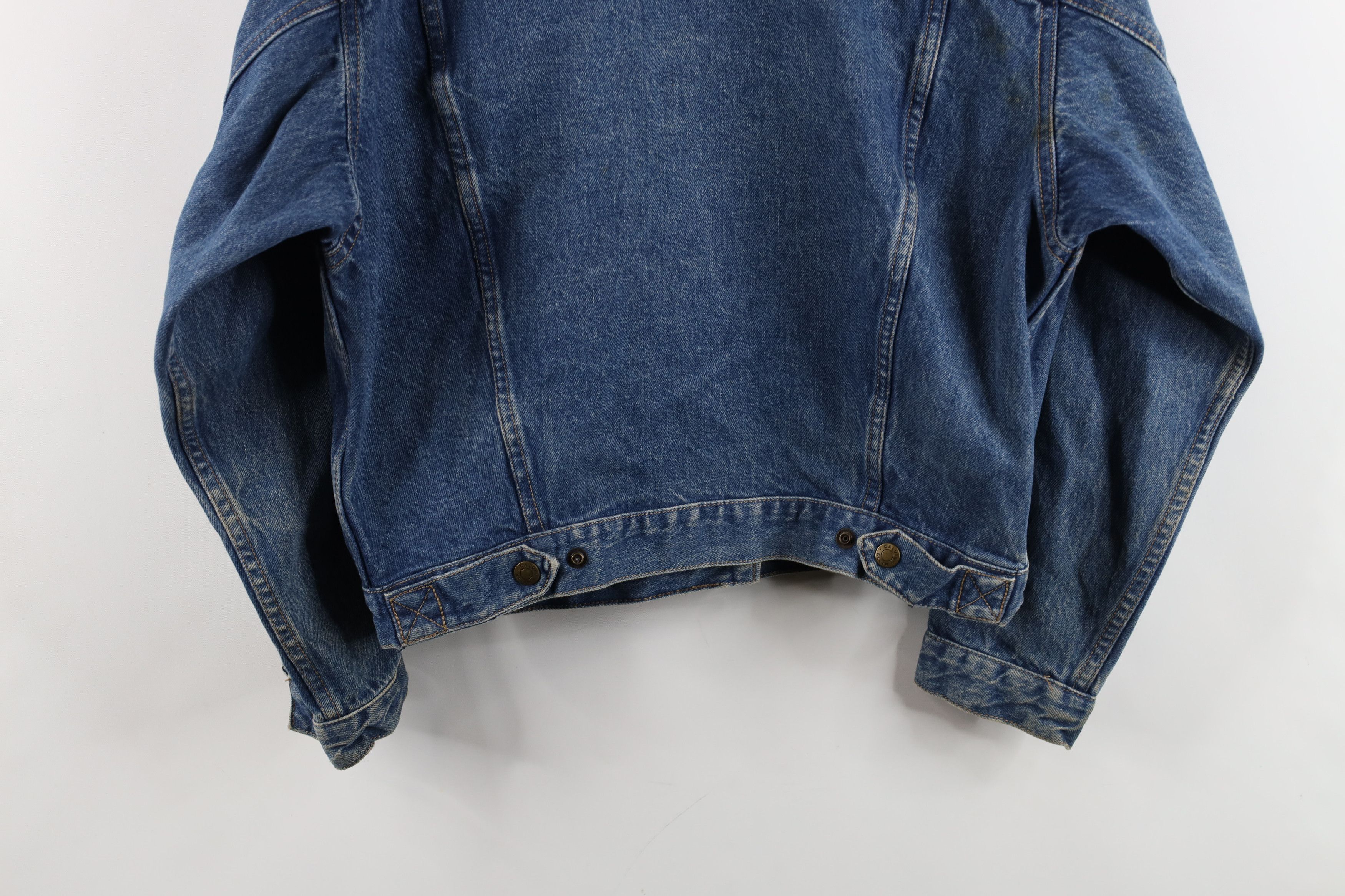 Calvin Klein Vintage 80s 90s Calvin Klein Denim Jean Trucker Jacket USA Size M / US 6-8 / IT 42-44 - 15 Thumbnail
