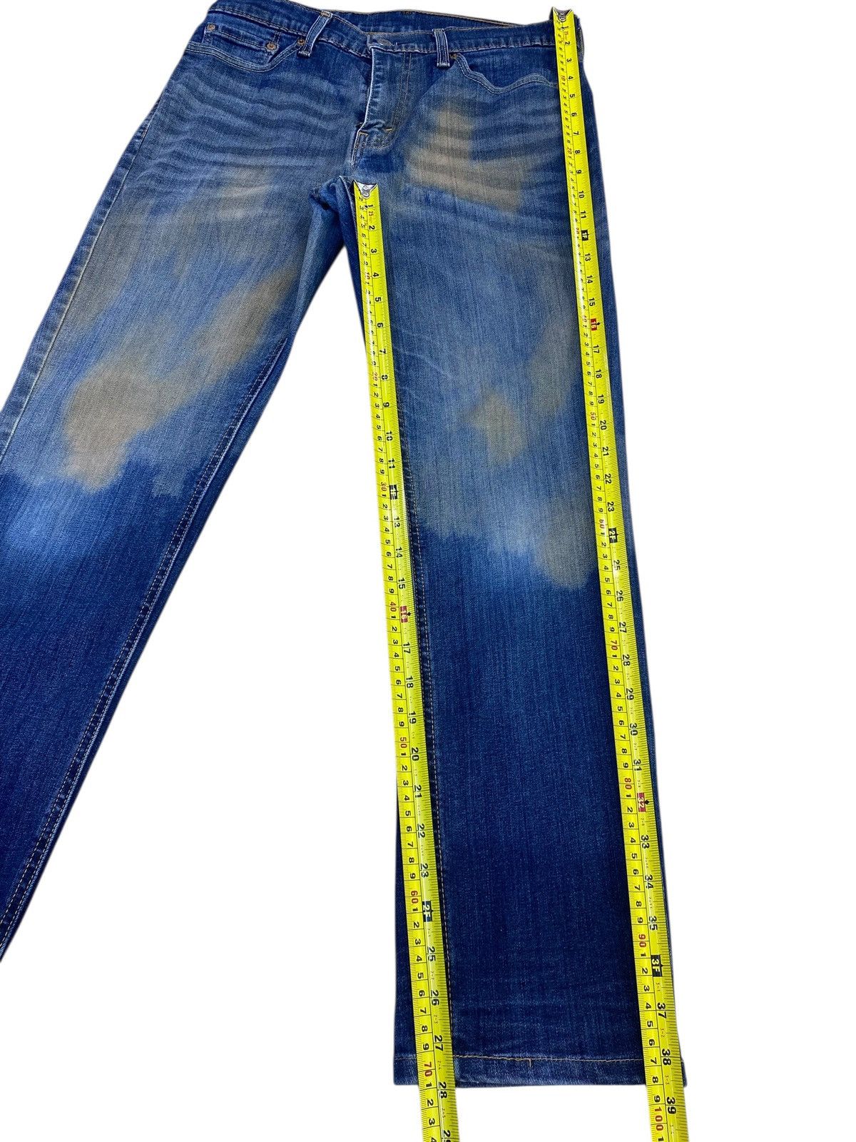 Levi's Levi’s Mud Wash Whiskered Style Straight Leg Jeans Size US 31 - 8 Thumbnail