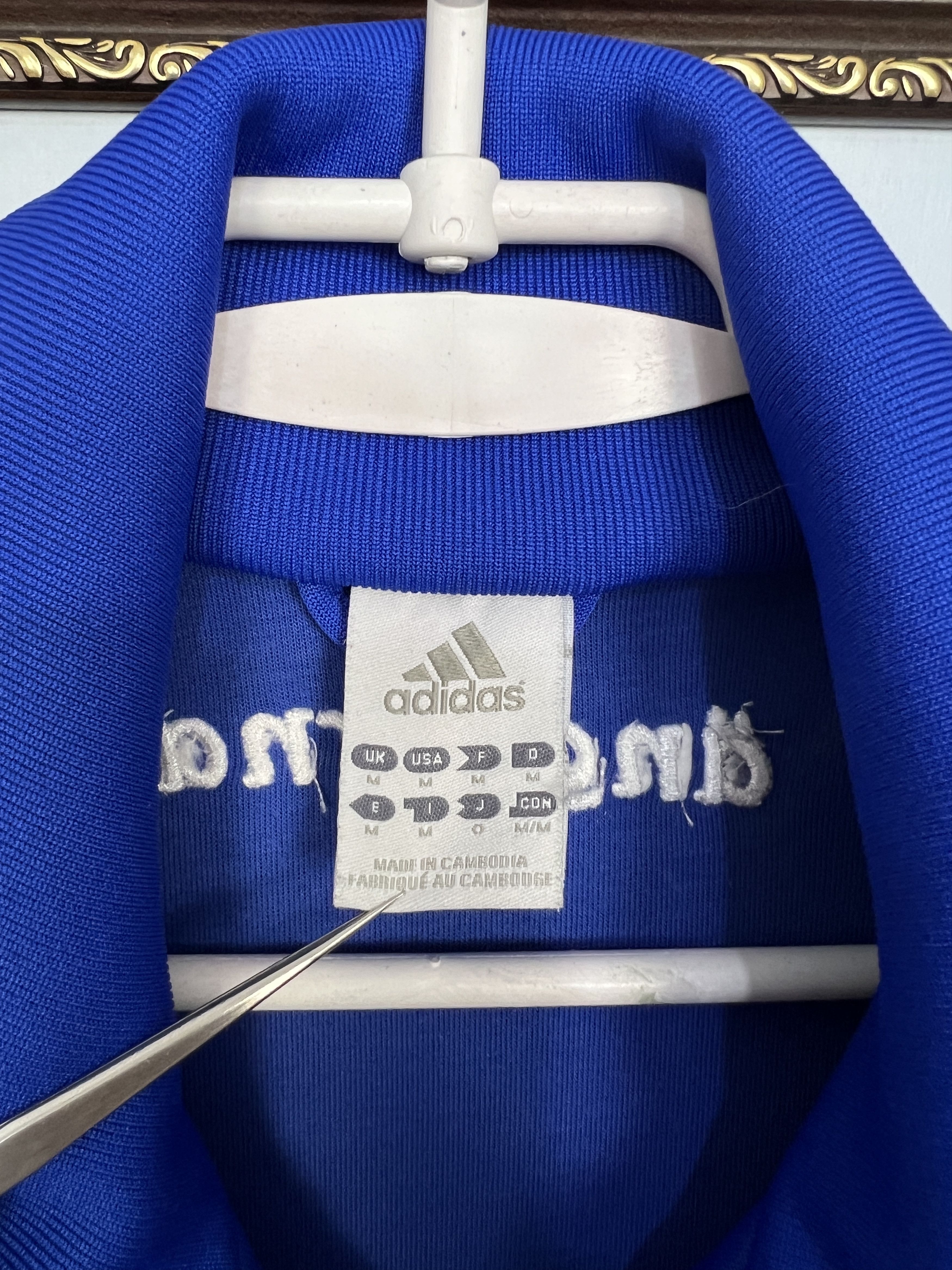 Adidas Vintage Adidas IFK Goteborg Football Jacket Soccer Blue Size US M / EU 48-50 / 2 - 6 Thumbnail