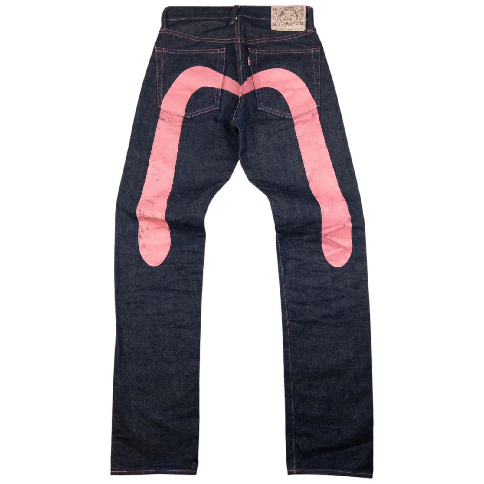 Evisu Vintage Evisu Skull Daicock Japanese Denim Jeans Size