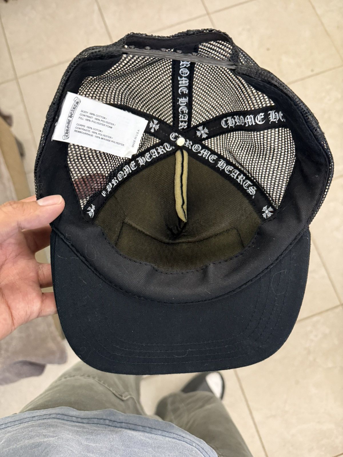 Chrome Hearts Chrome Hearts Miami Trucker Hat Size ONE SIZE - 2 Thumbnail