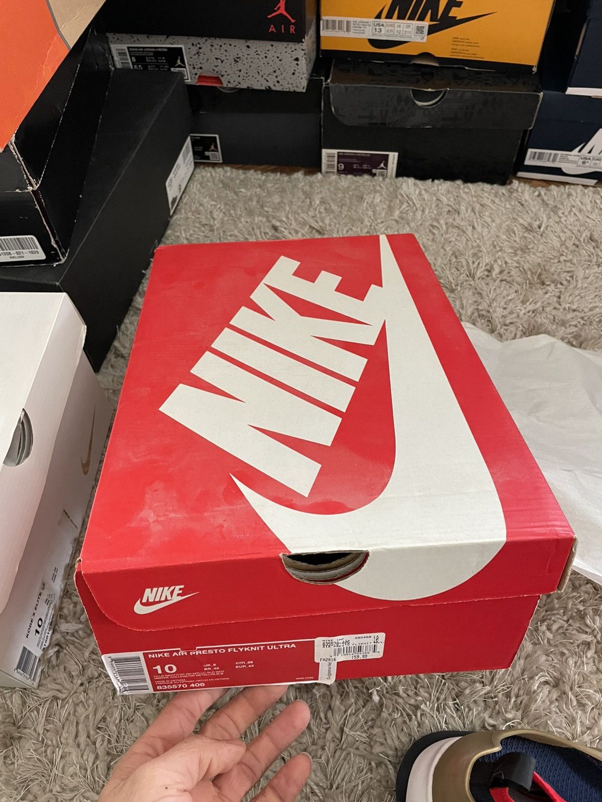 Nike Nike Air Presto Ultra Flyknit Olympics Size US 10 / EU 43 - 10 Thumbnail