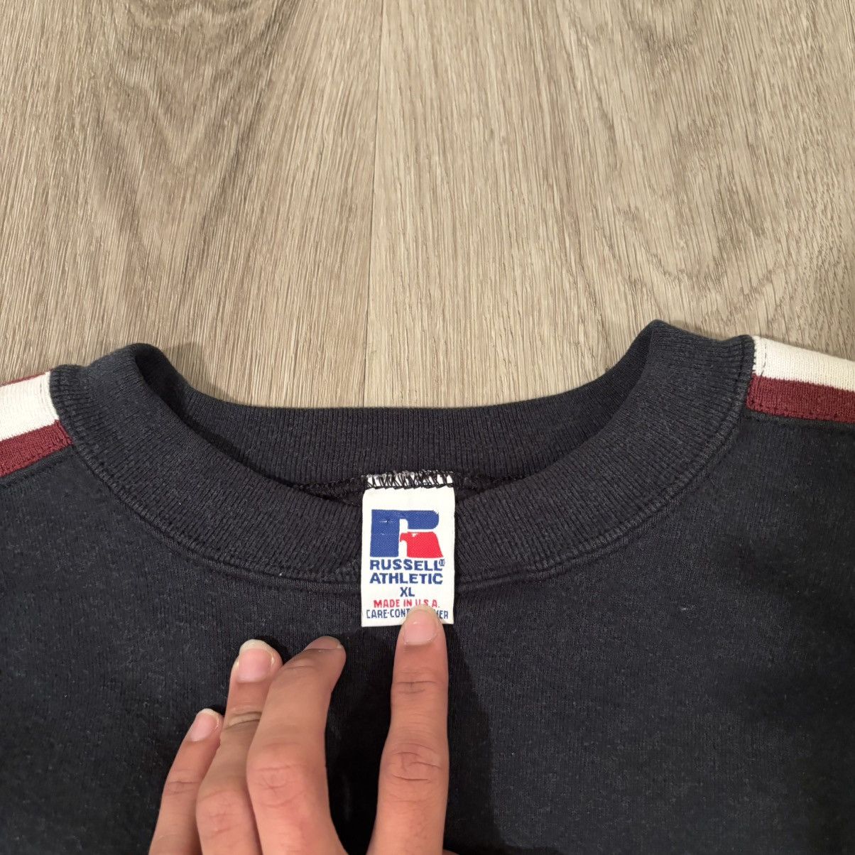 Russell Athletic Vintage Russell Athletic crewneck Size US XL / EU 56 / 4 - 1 Thumbnail