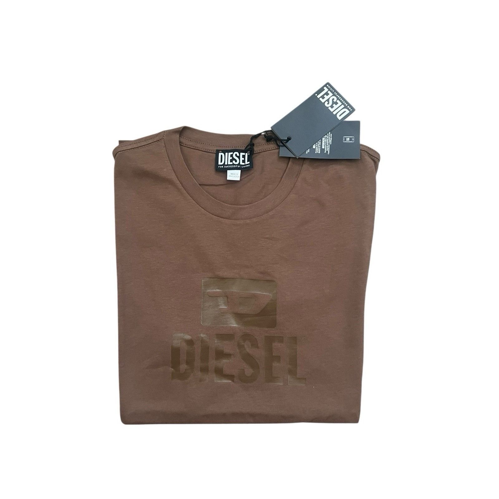 Diesel Diesel T Diego Tone Mens Logo T-Shirt NWT $80 Brown Size S Size US S / EU 44-46 / 1 - 4 Thumbnail