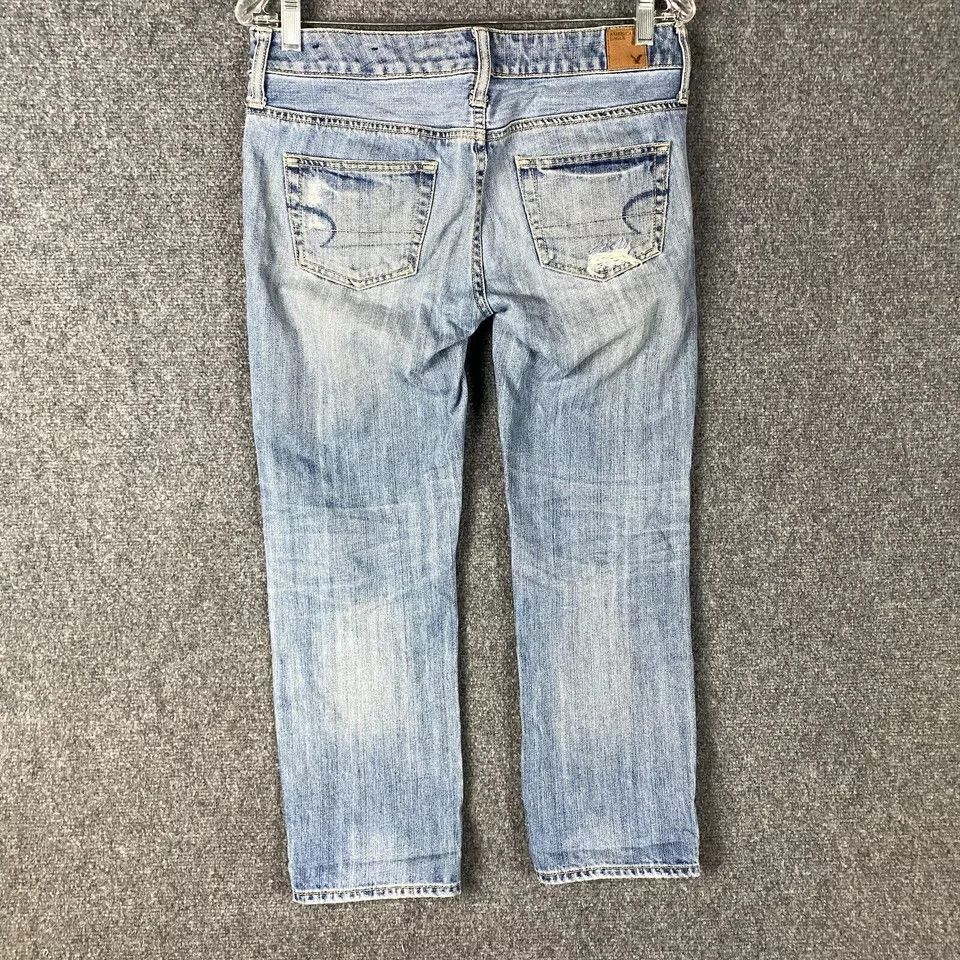 American Eagle Outfitters American Eagle Jeans Women's Size 0 Boy Fit Denim Adults Size 25" / US 0 / IT 36 - 6 Thumbnail
