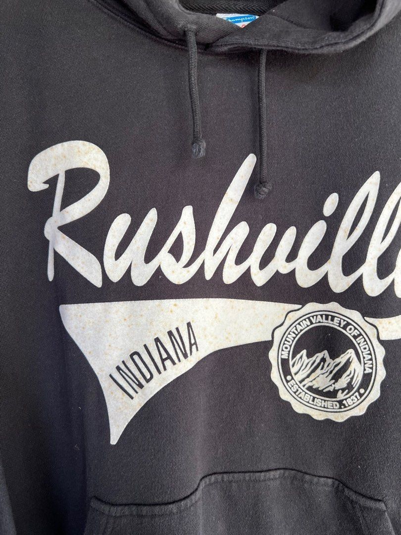 Champion Champion Rushuville Indiana Spell Out Hoodies Size US L / EU 52-54 / 3 - 6 Thumbnail