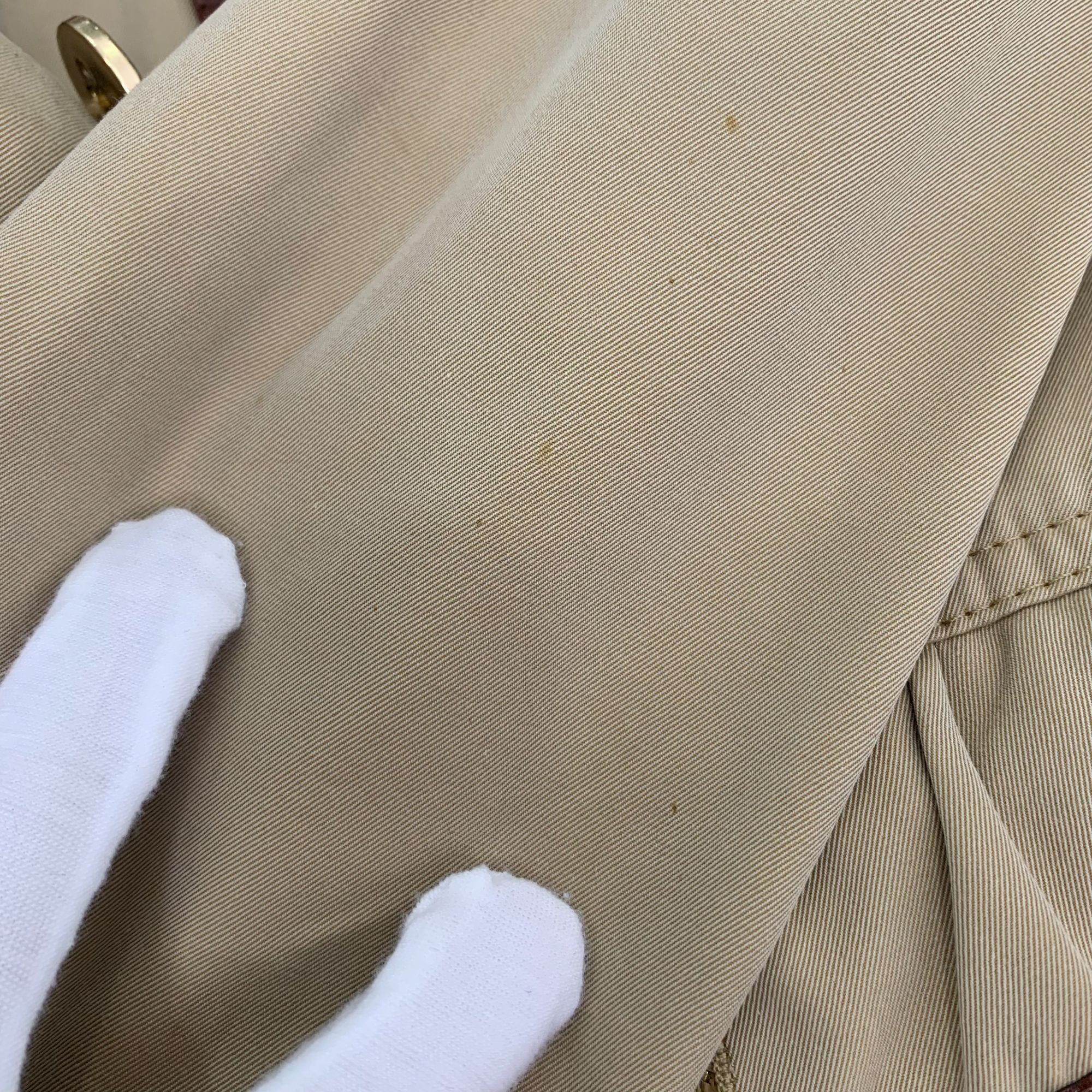 Burberry Burberry London Beige & Brown Multi-Pocket Trench Coat Size Size S / US 4 / IT 40 - 11 Thumbnail