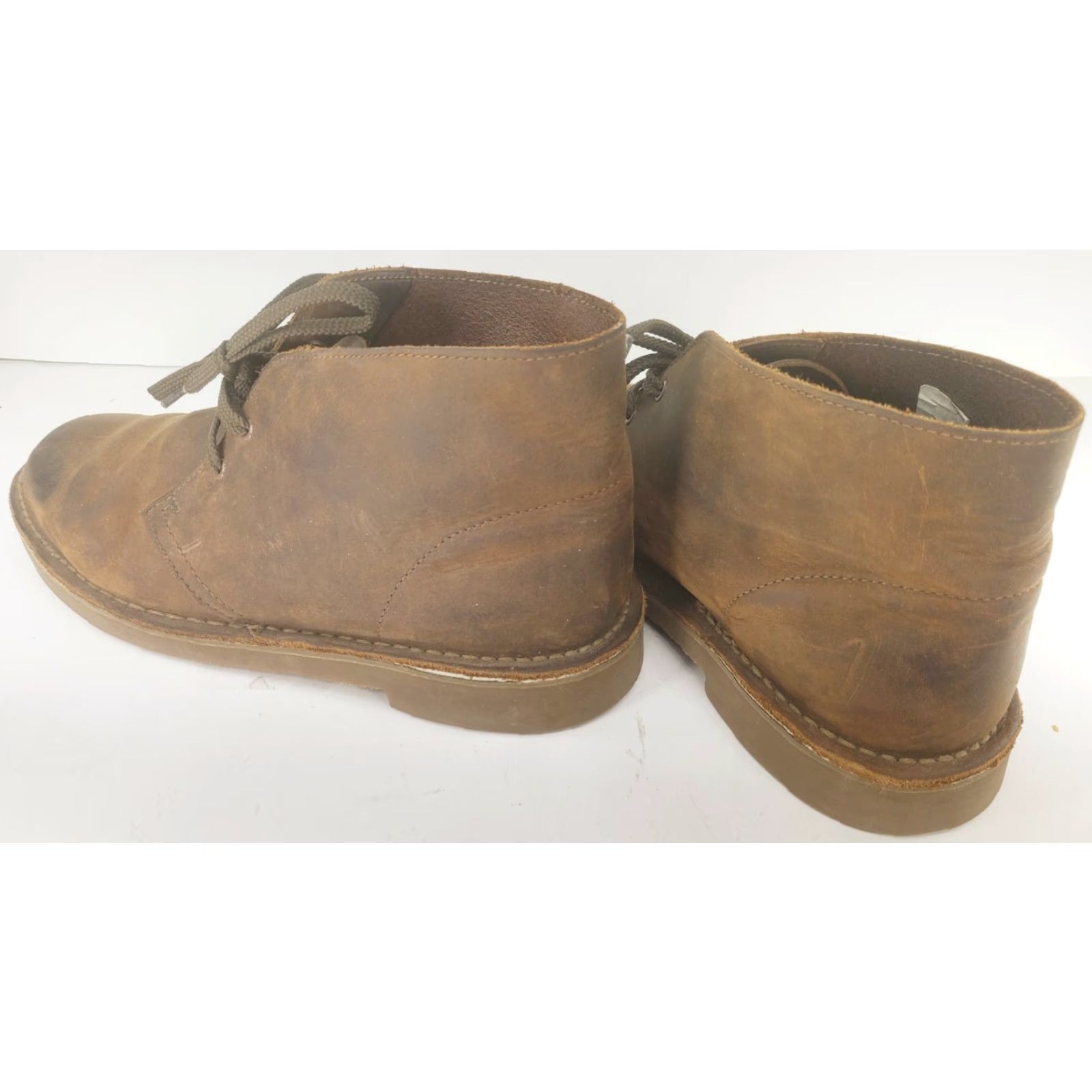 Clarks Clarks Bushacre 2 Mens 7.5 Brown Leather Chukka Desert Ankle Boots 15522 Size US 8 / EU 41 - 5 Thumbnail