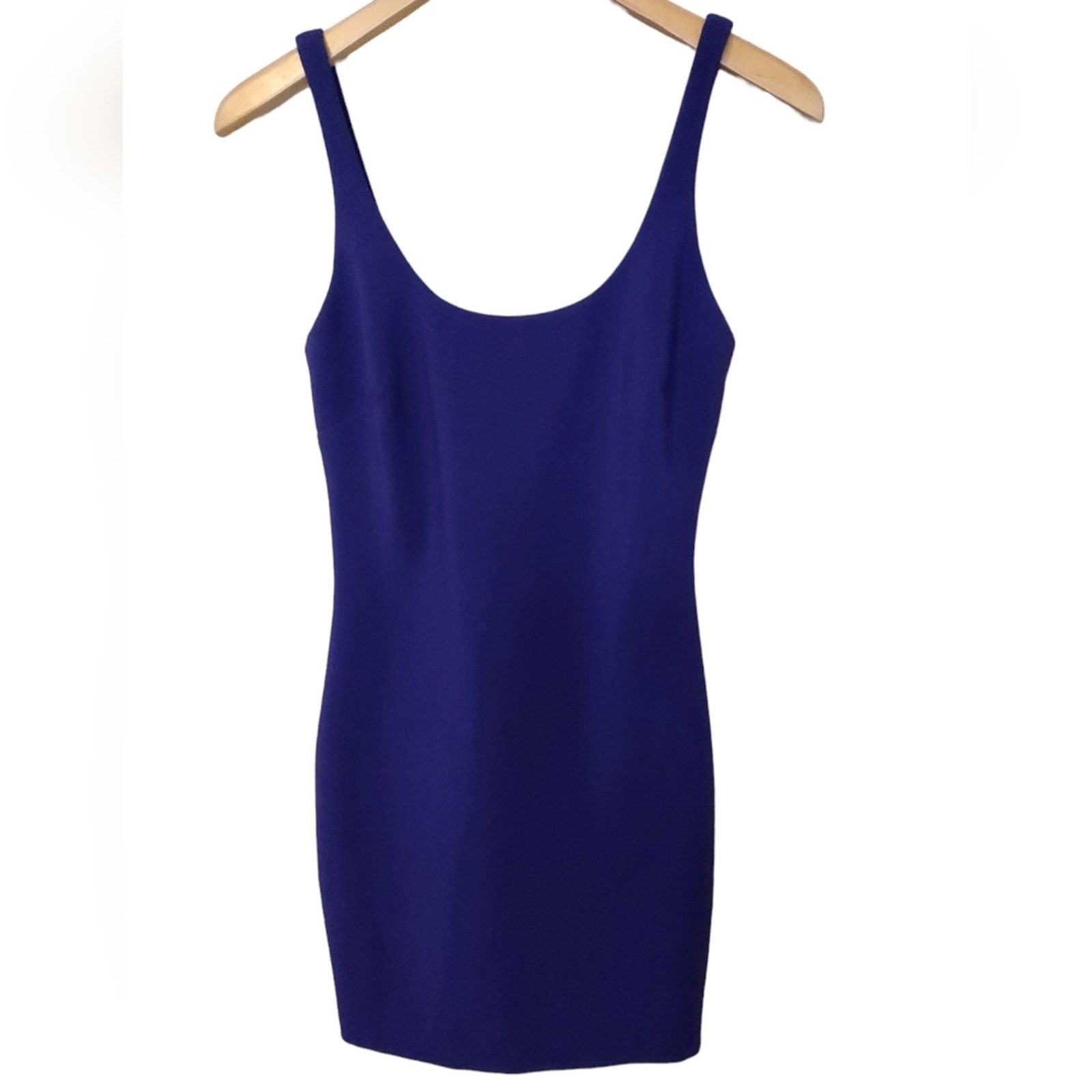 LIKELY Likely Houston Purple Bodycon scoopneck mini dress 4 Size S / US 4 / IT 40 - 7 Thumbnail