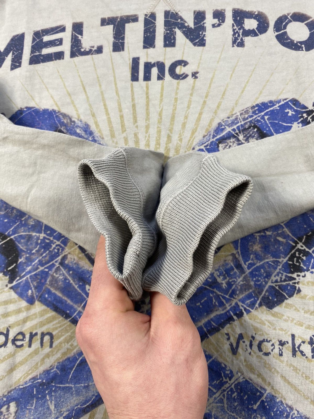 Other Meltin’pot Inc Grey Sweatshirt with Big Logo Size Small Size US S / EU 44-46 / 1 - 8 Thumbnail
