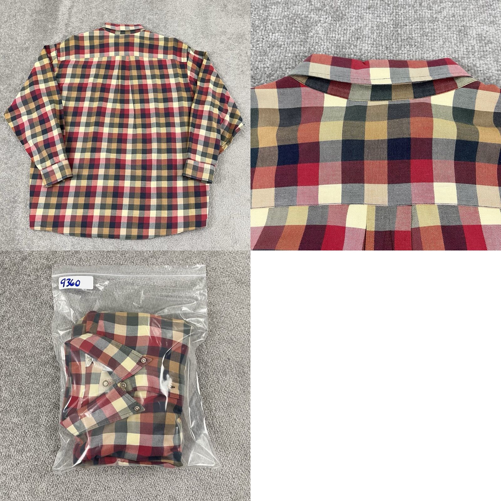Vintage VINTAGE VIYELLA Shirt Mens XL Multi Plaid Wool Blend Button-Down Long Sleeve - Casual, Business, Workwear - Fall Winter Per United States (Wait) Size US XL / EU 56 / 4 - 8 Thumbnail