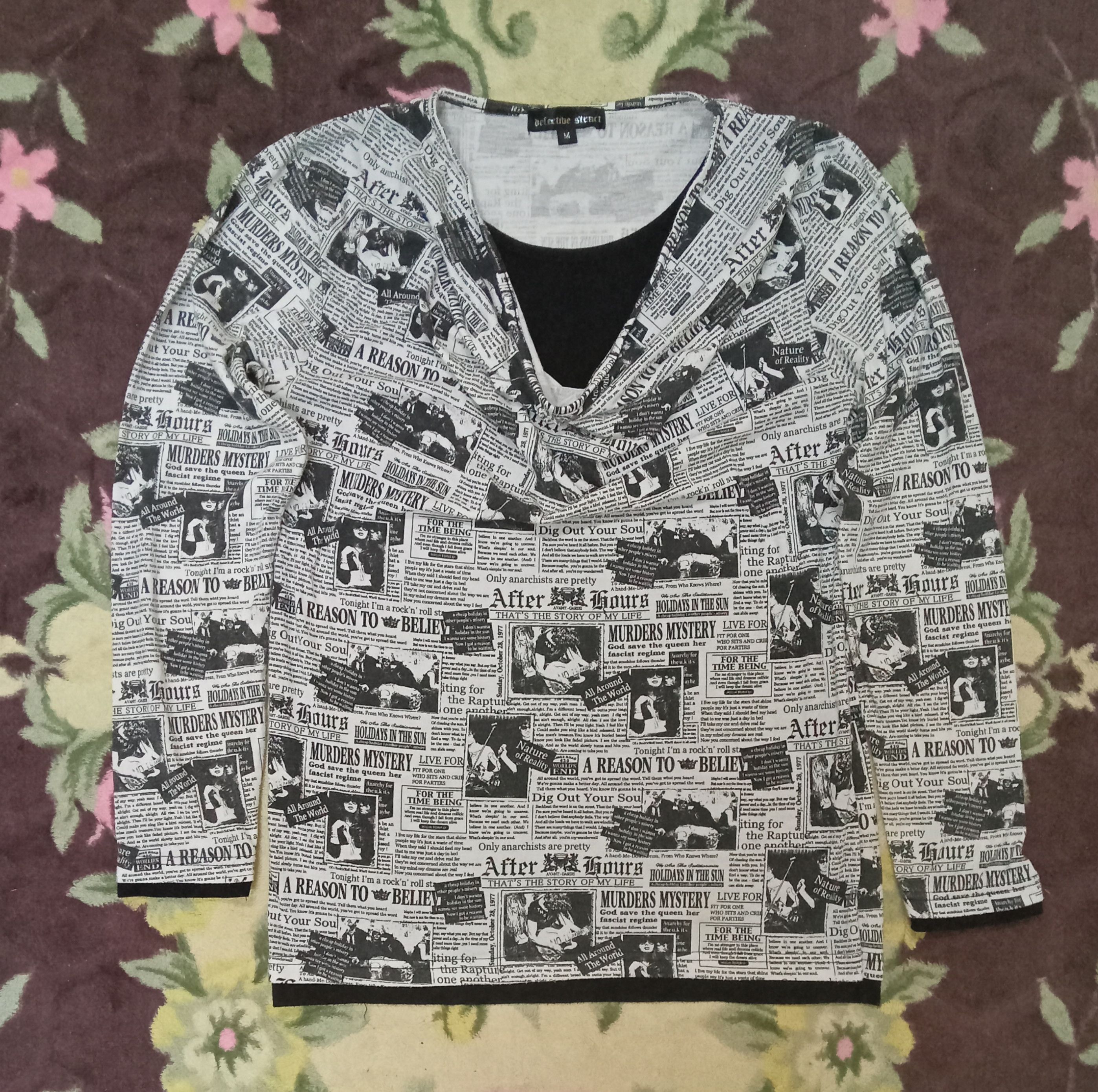 Defective Struct Punk Rare Full Print Gazette T Shirt