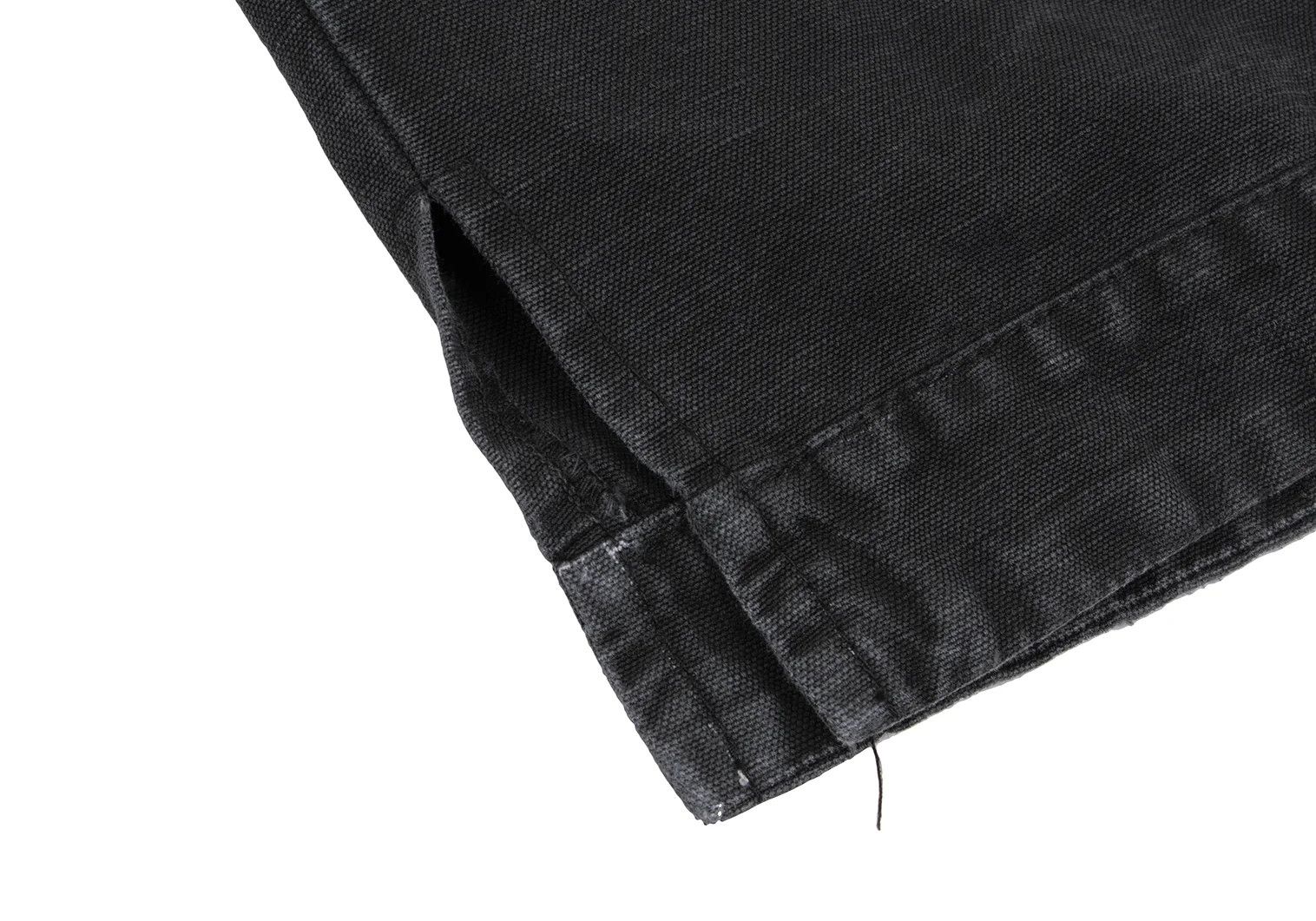Maison Margiela Washed Cotton Linen Tuck Wide Pants Charcoal 38 Size US 38 / EU 54 - 8 Thumbnail